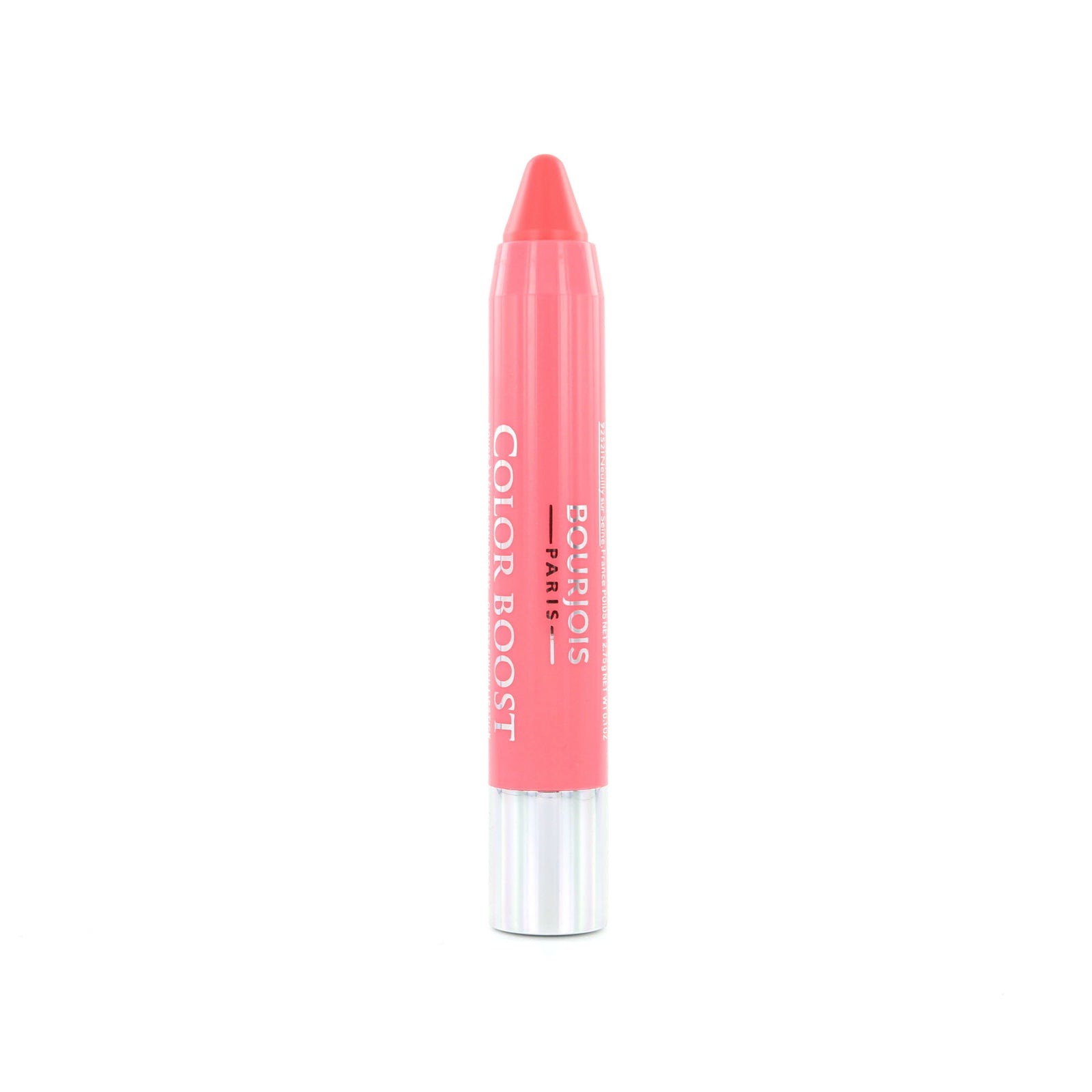 Bourjois Color Boost Glossy Finish Lipstick - 04 Peach On The Beach