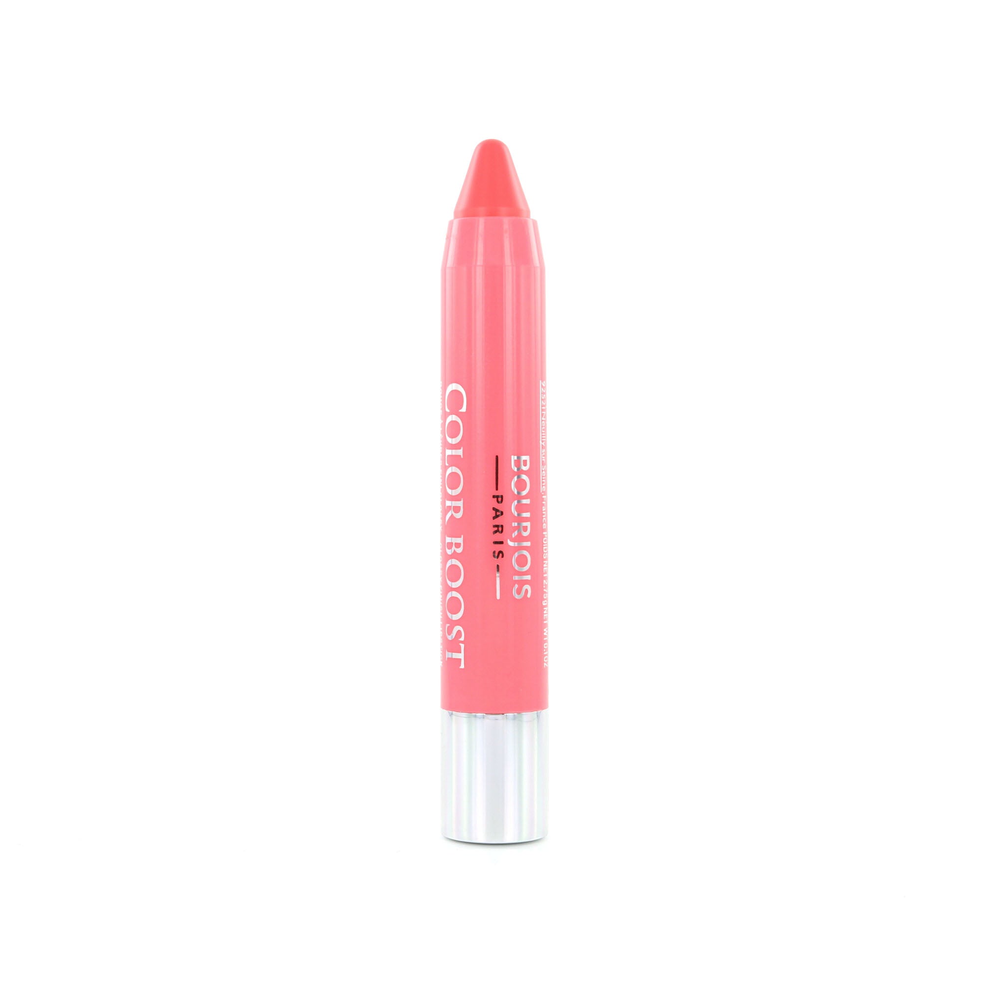 Bourjois Color Boost Glossy Finish Lipstick - 04 Peach On The Beach