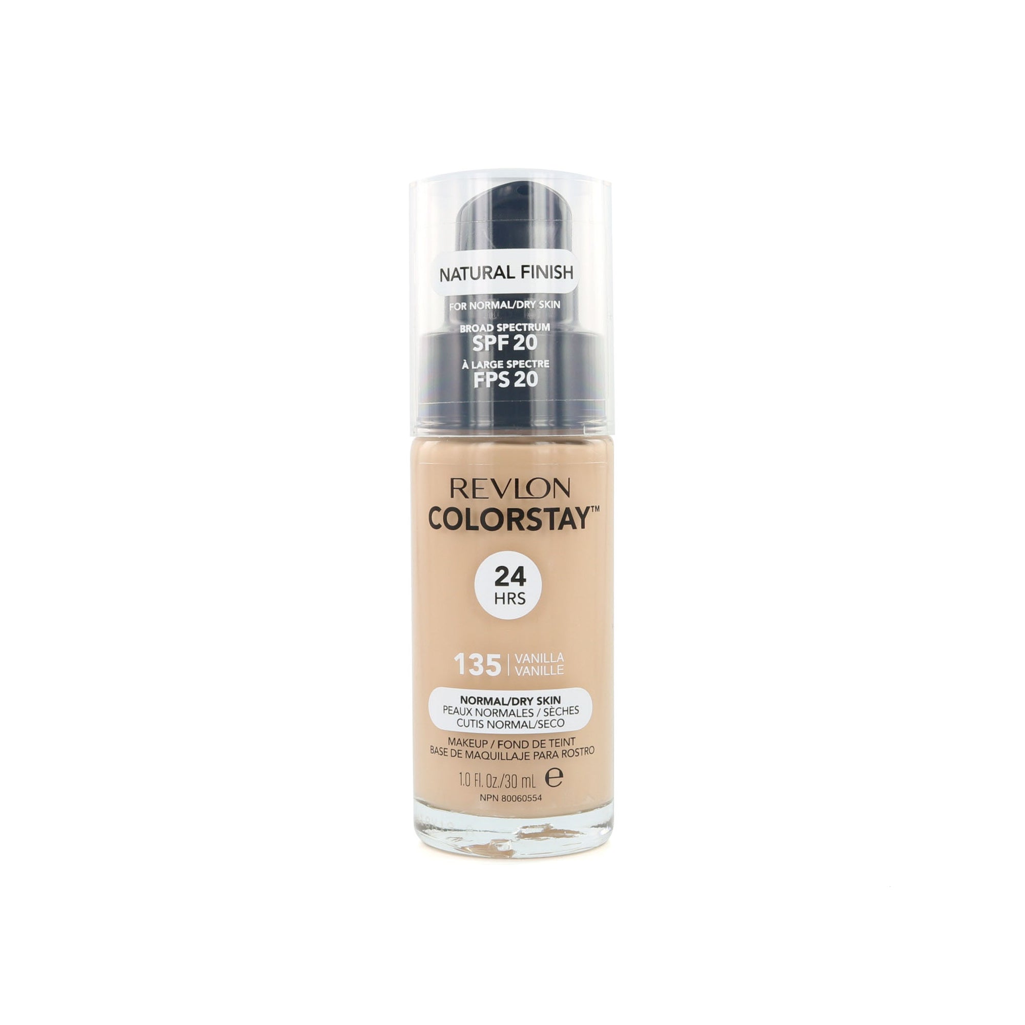 Revlon Colorstay Natural Finish Foundation - 135 Vanilla (Normal/Dry Skin)