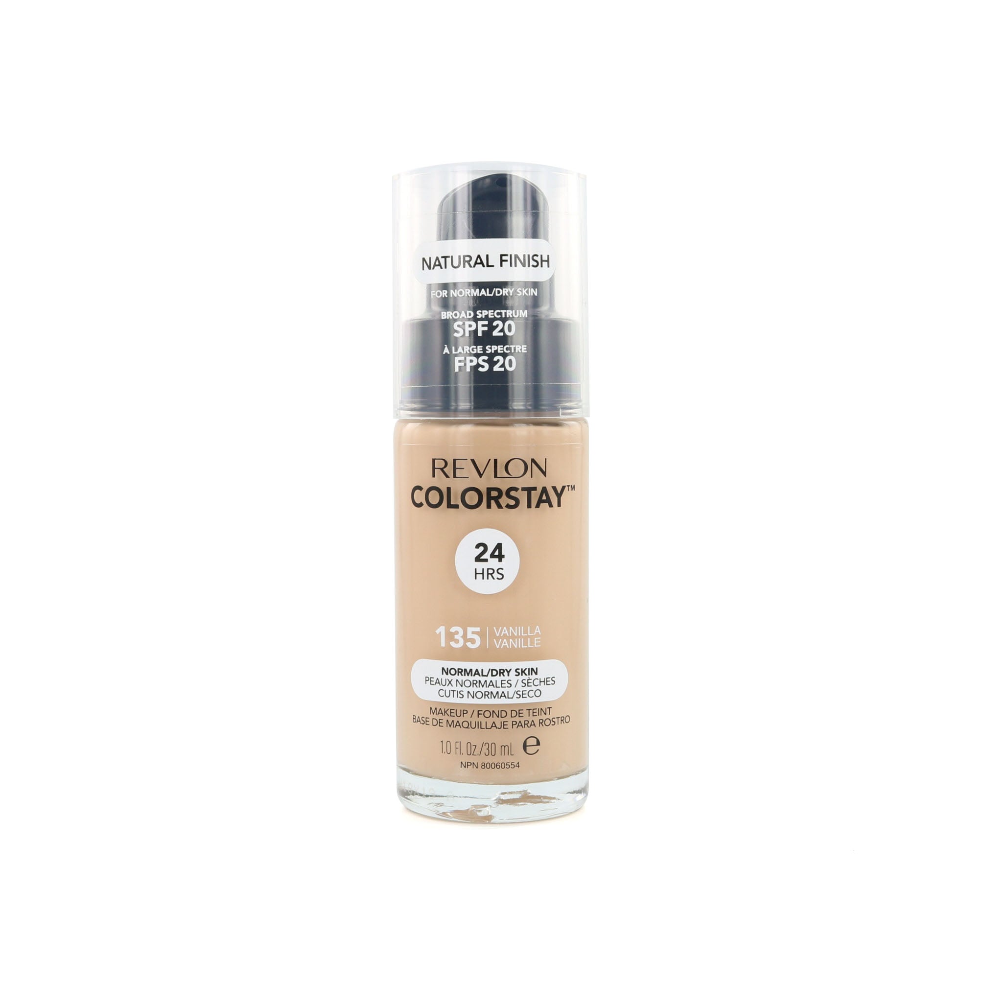 Revlon Colorstay Natural Finish Foundation - 135 Vanilla (Normal/Dry Skin)