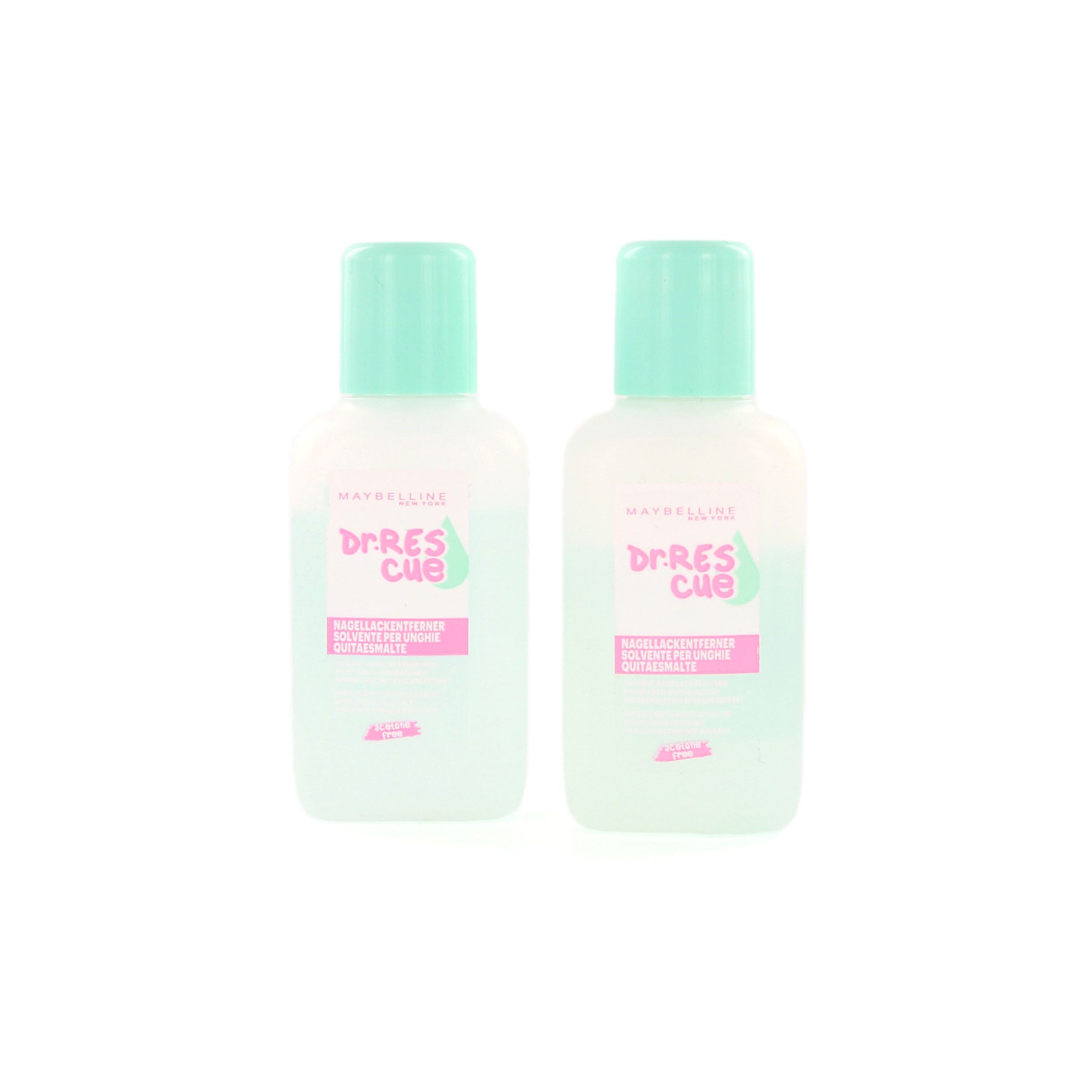 Maybelline Dr. Rescue Nagellak Remover - 2 x 25 ml
