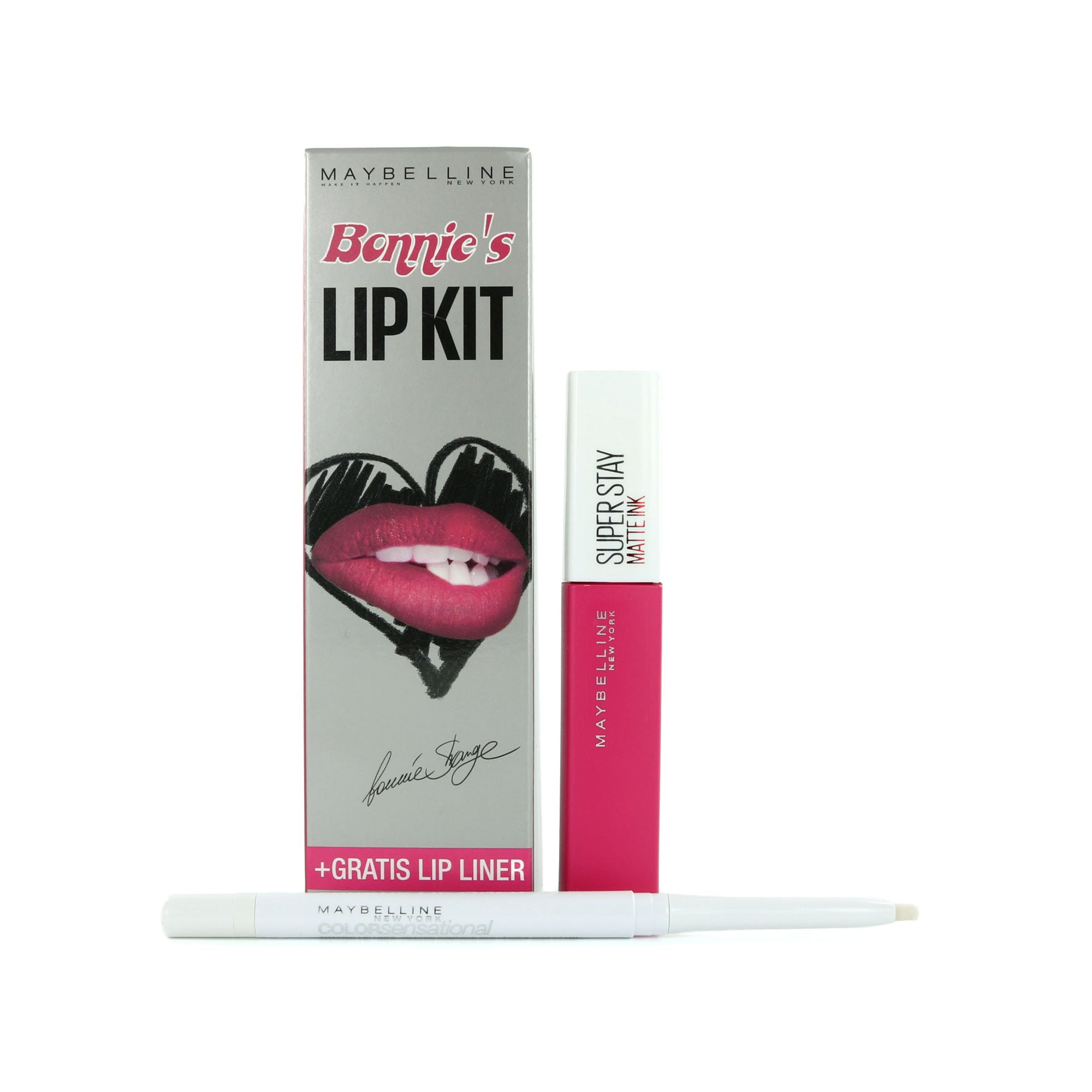 Maybelline SuperStay Matte Ink Romantic + Color Sensational Lipliner Clear