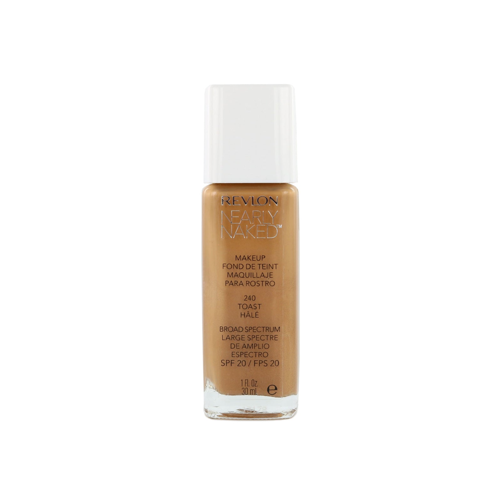 Revlon Nearly Naked Foundation - 240 Toast