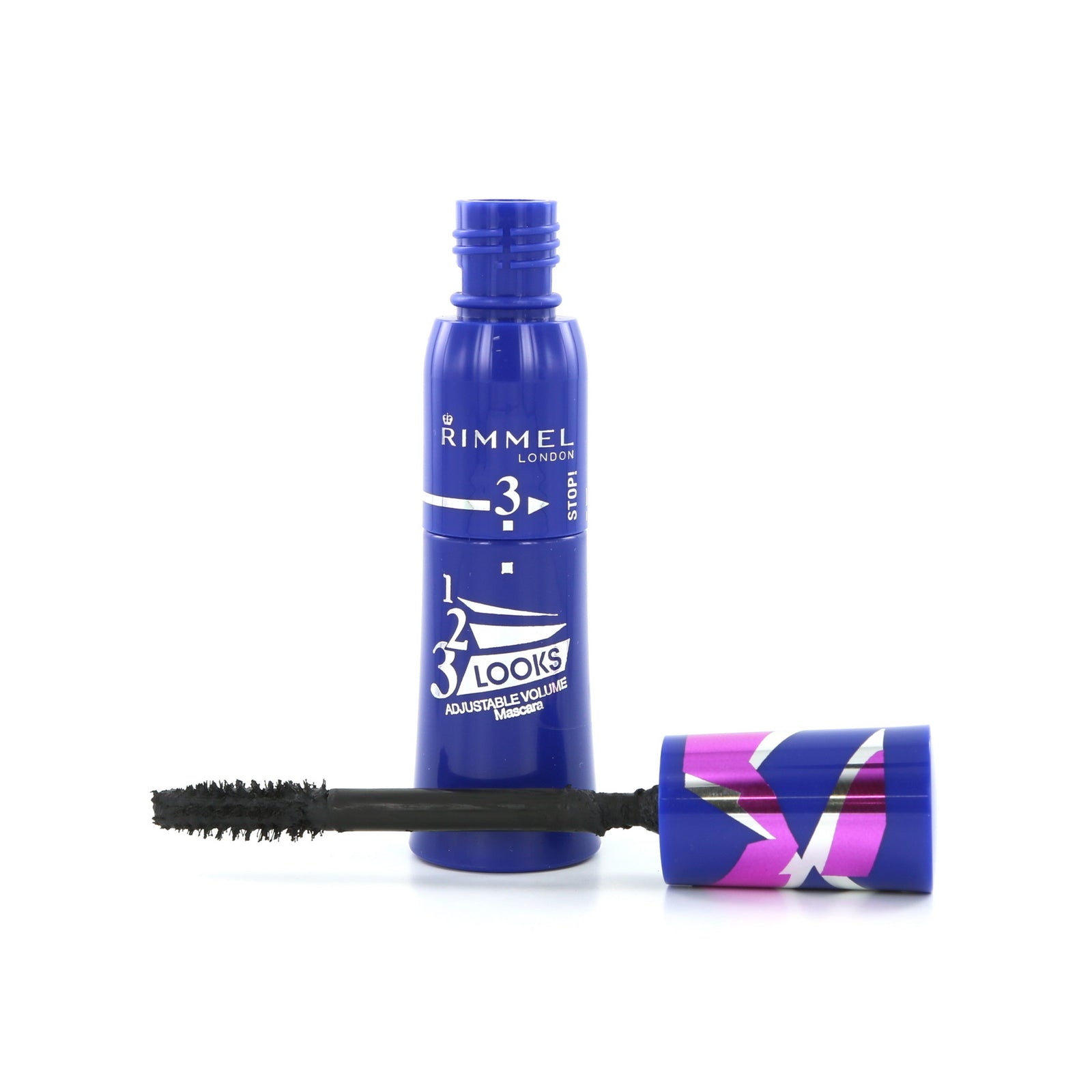 Rimmel 123-Looks Adjustable Volume Mascara - 001 Black