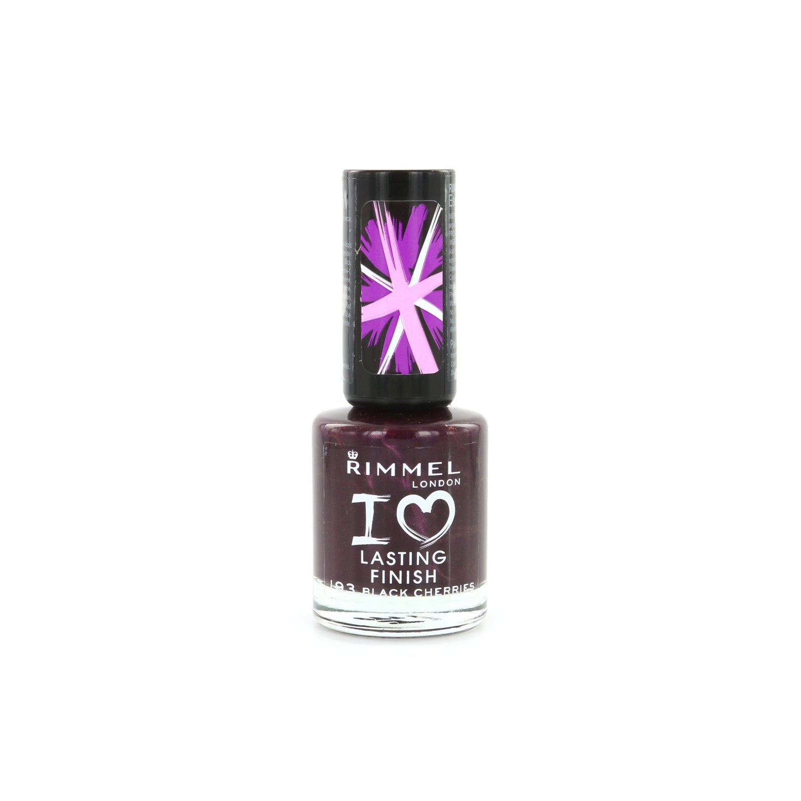 Rimmel I Love Lasting Finish Nagellak - 193 Black Cherries