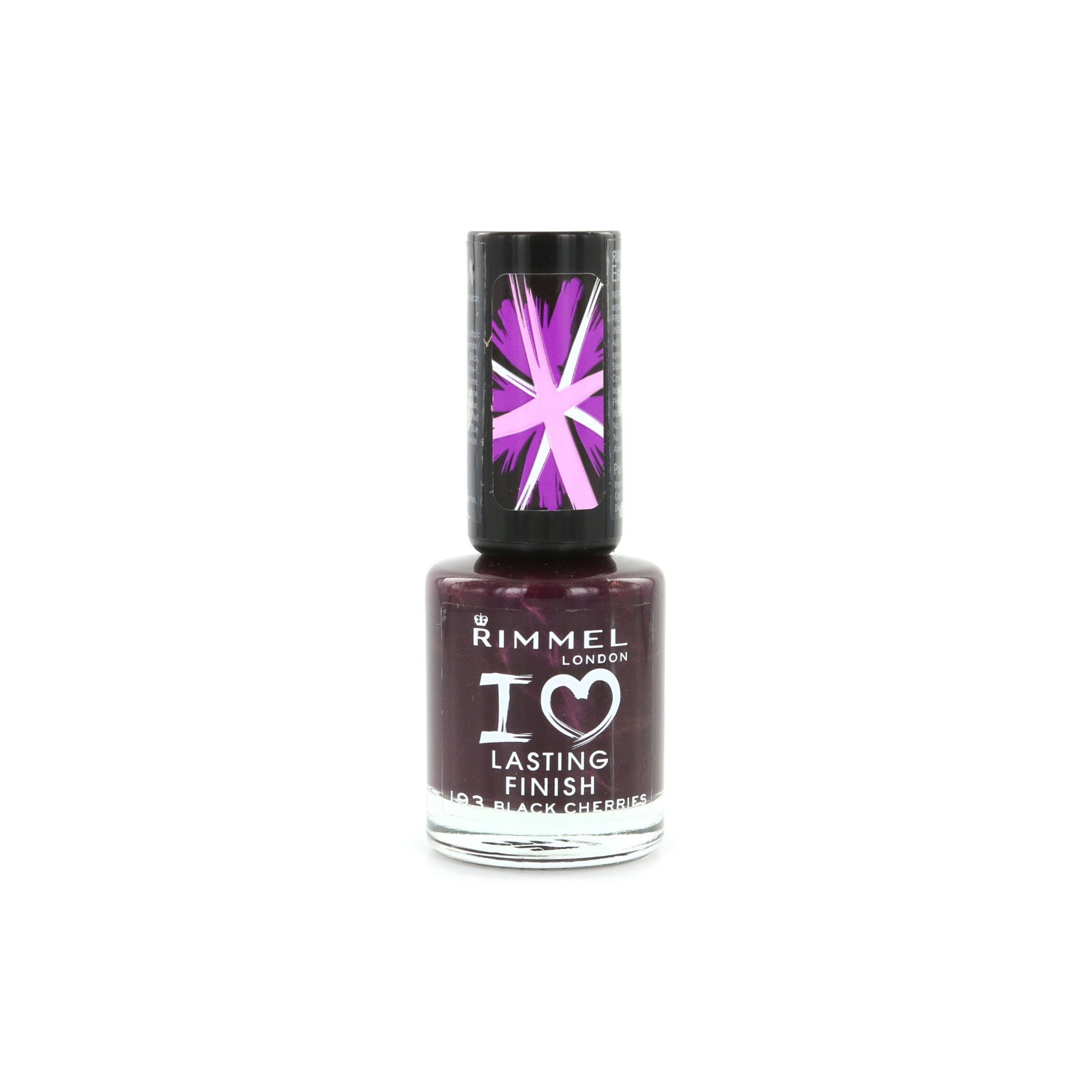 Rimmel I Love Lasting Finish Nagellak - 193 Black Cherries