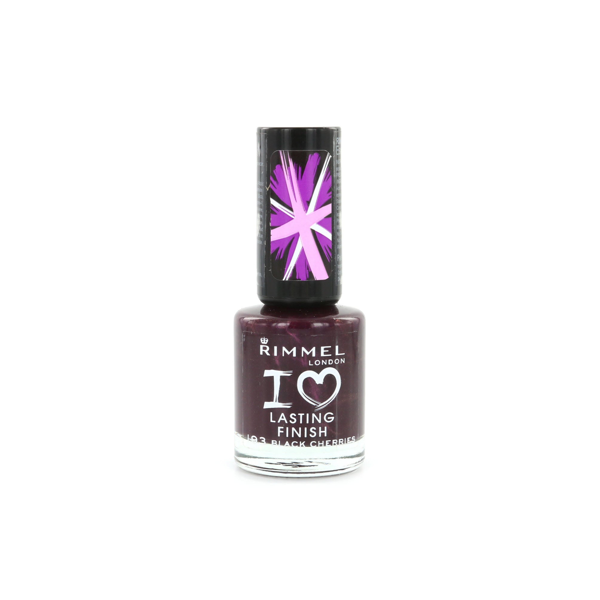 Rimmel I Love Lasting Finish Nagellak - 193 Black Cherries