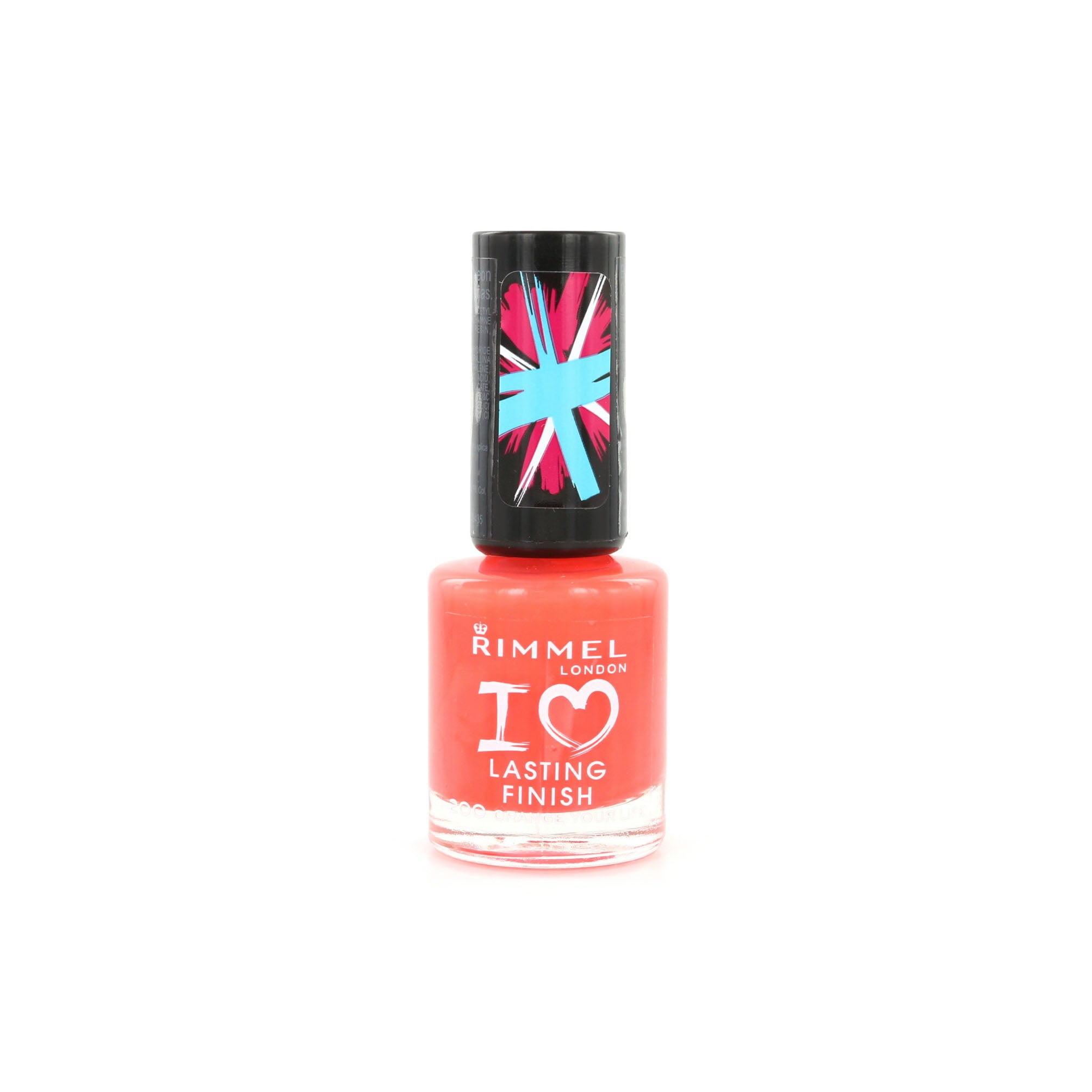 Rimmel I Love Lasting Finish Nagellak - 200 Orange Your Life