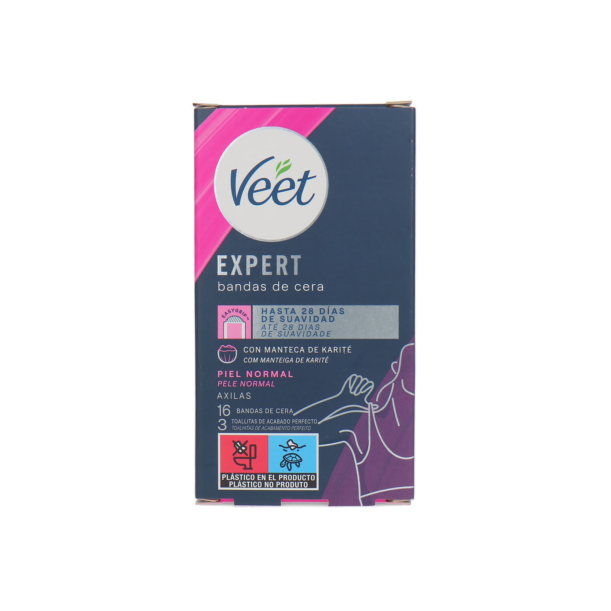 Veet Expert Wax Strips Arm Pits (16 strips)