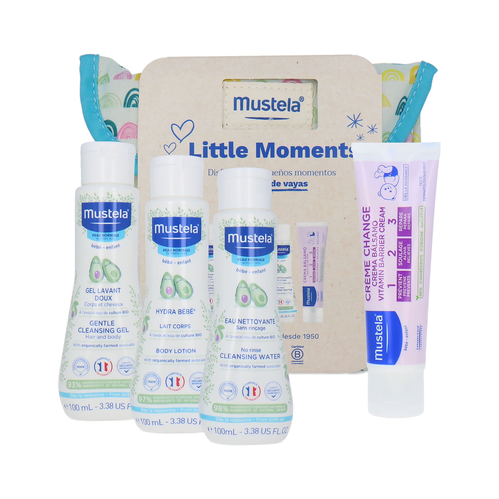 Mustela Little Moments Rainbow Cadeauset