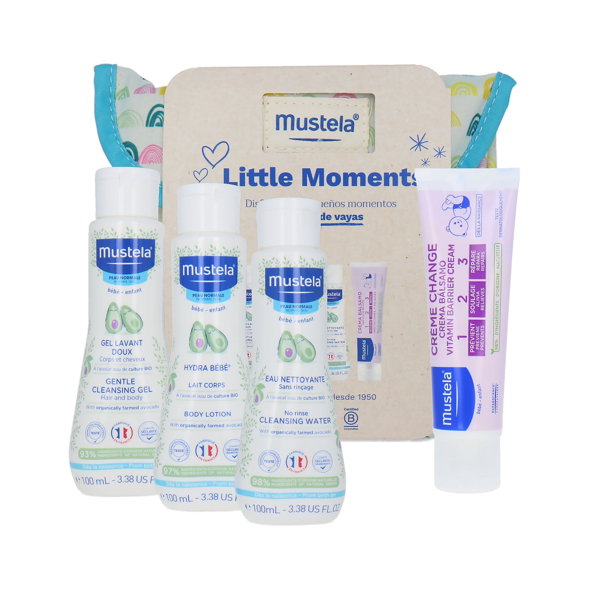 Mustela Little Moments Rainbow Cadeauset