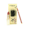 L'Oréal Lip Kit Color Riche Lipliner & Lipstick - 630 Beige À Nu + Lipliner 630 Beige À Nu