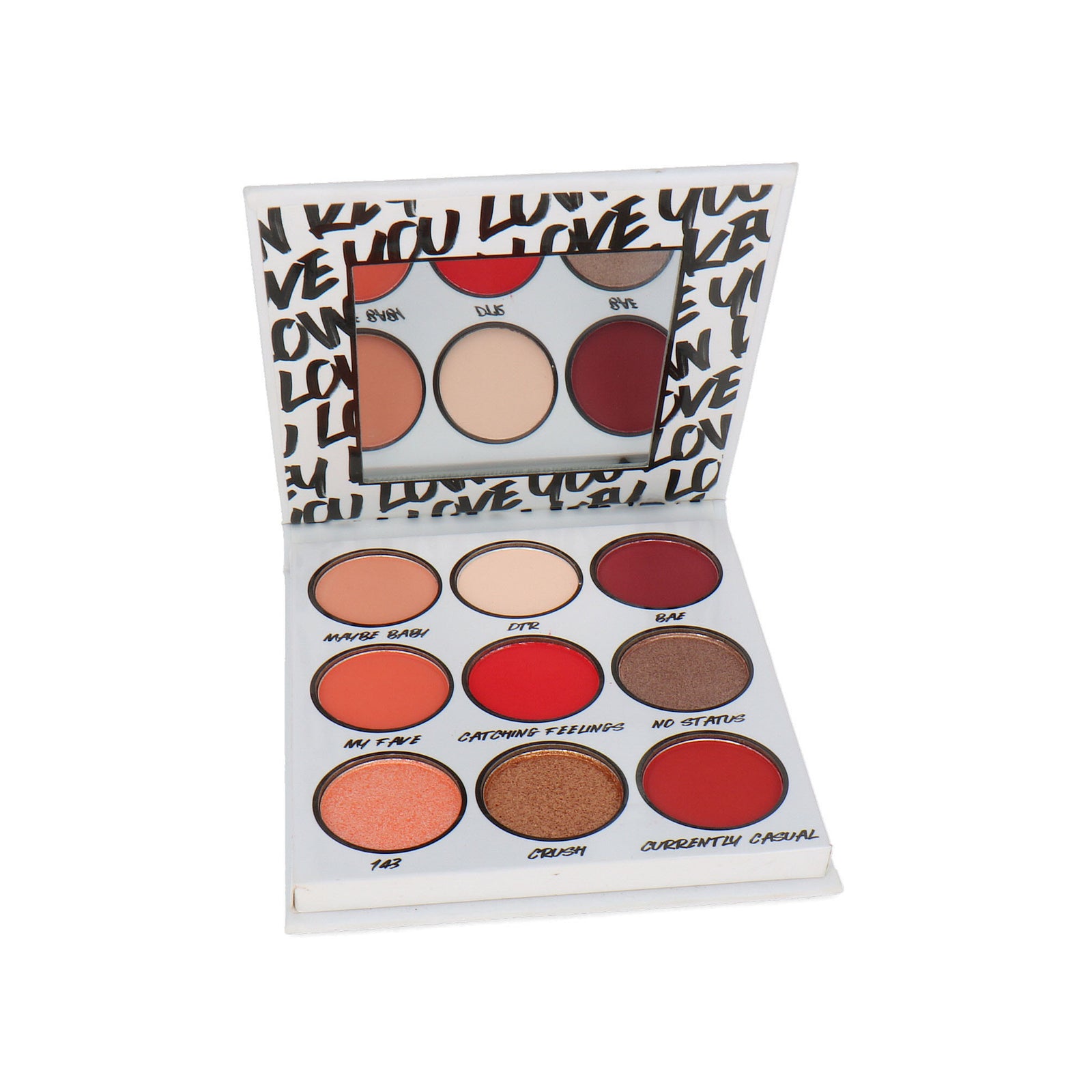 BH Cosmetics 9 Color Oogschaduw Palette - Low Key Love You