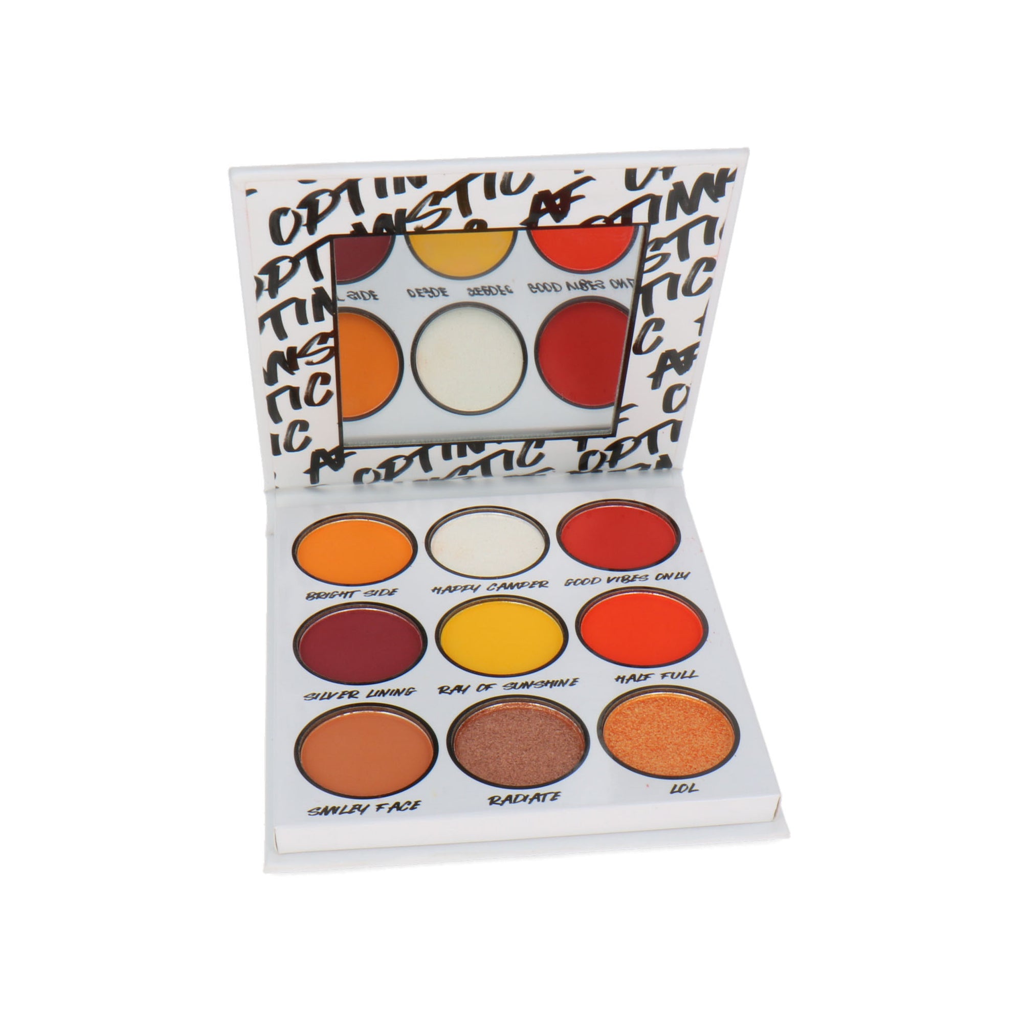 BH Cosmetics 9 Color Oogschaduw Palette - Optimistic AF