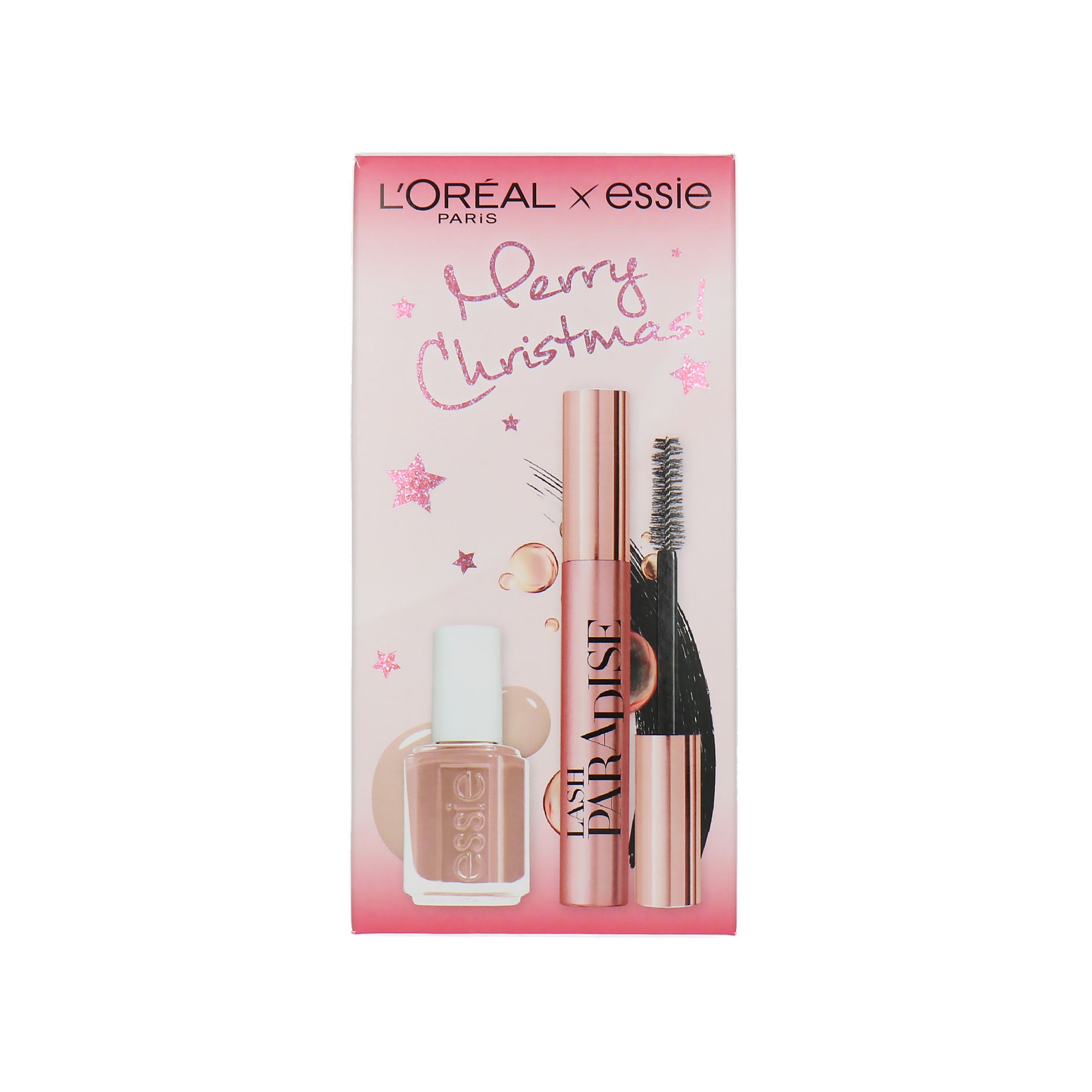 L'Oréal Merry Christmas Cadeauset - Essie Not Just A Pretty Face + Lash Paradise