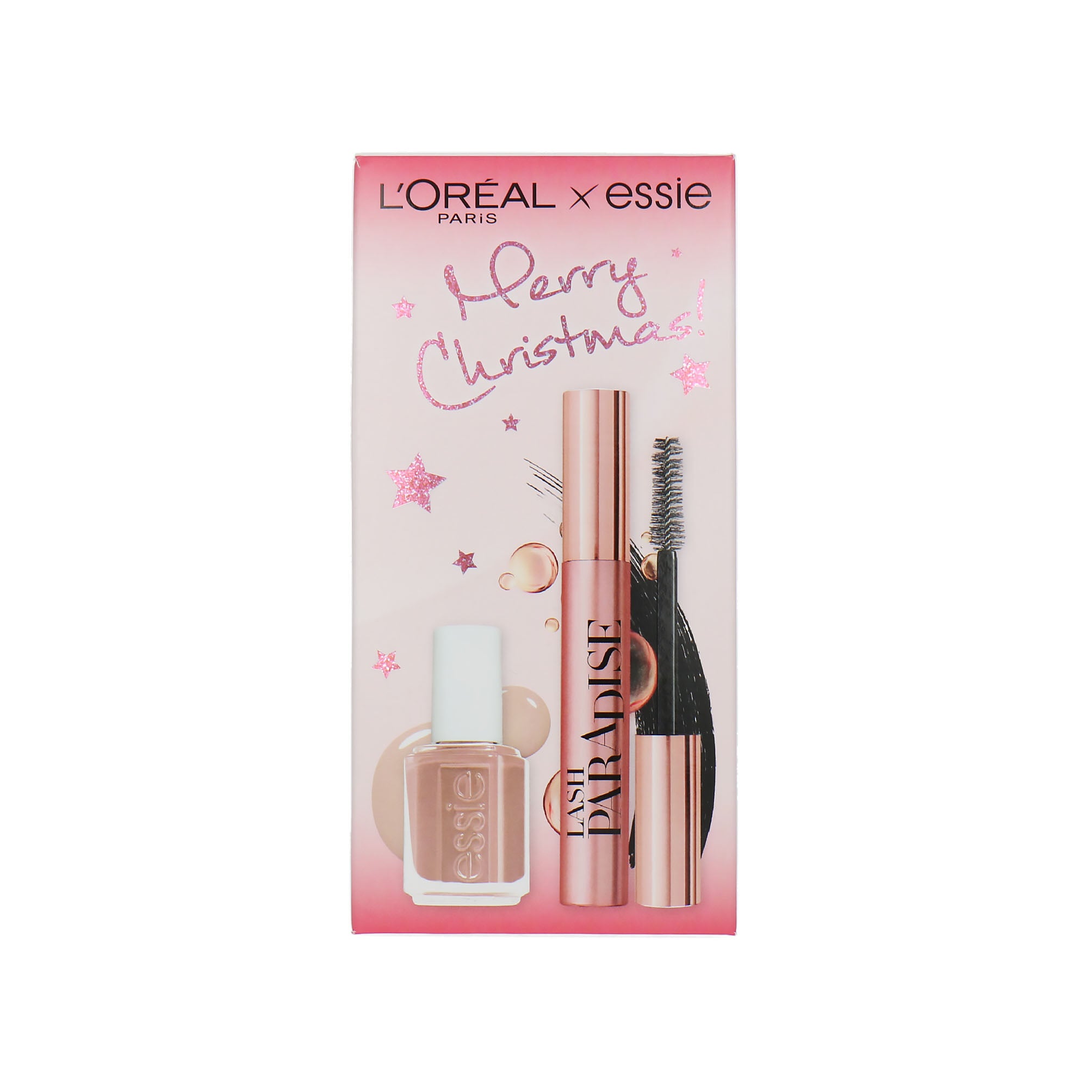 L'Oréal Merry Christmas Cadeauset - Essie Not Just A Pretty Face + Lash Paradise
