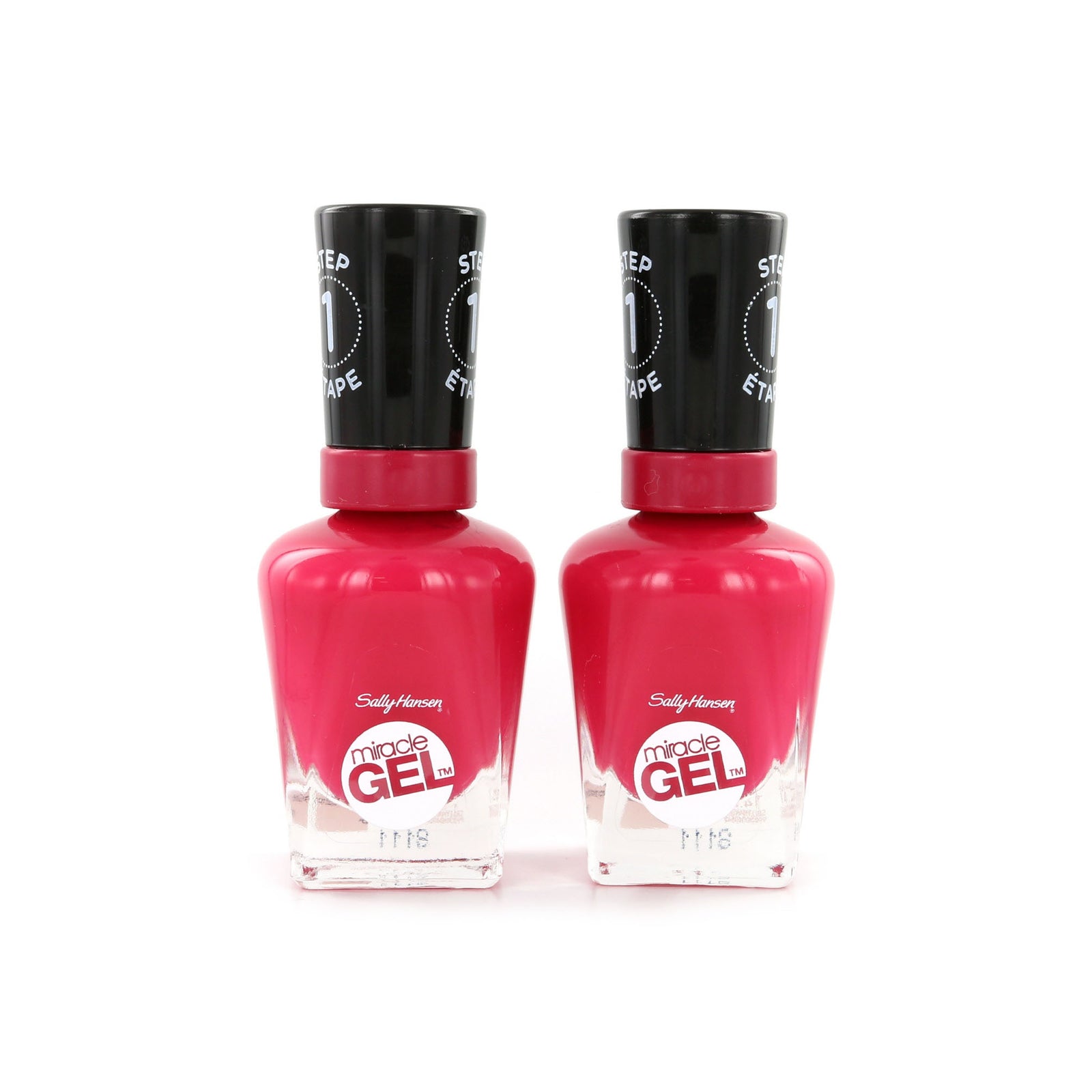 Sally Hansen Miracle Gel Nagellak - 329 Pink Tank (2 Stuks)