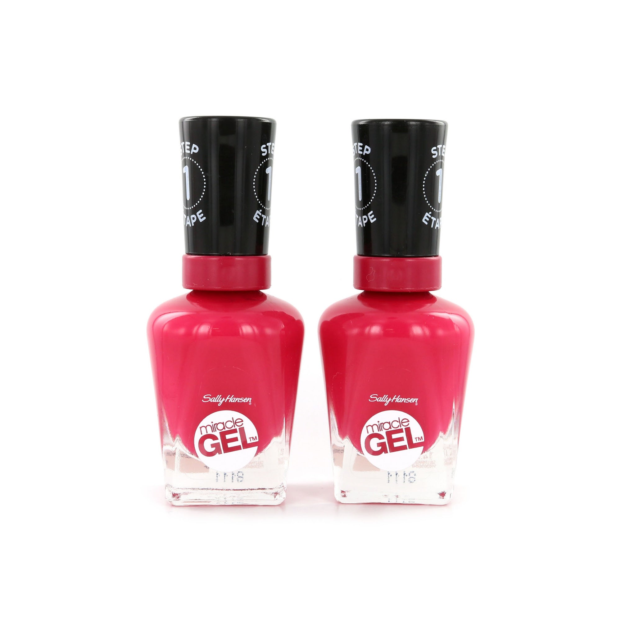 Sally Hansen Miracle Gel Nagellak - 329 Pink Tank (2 Stuks)