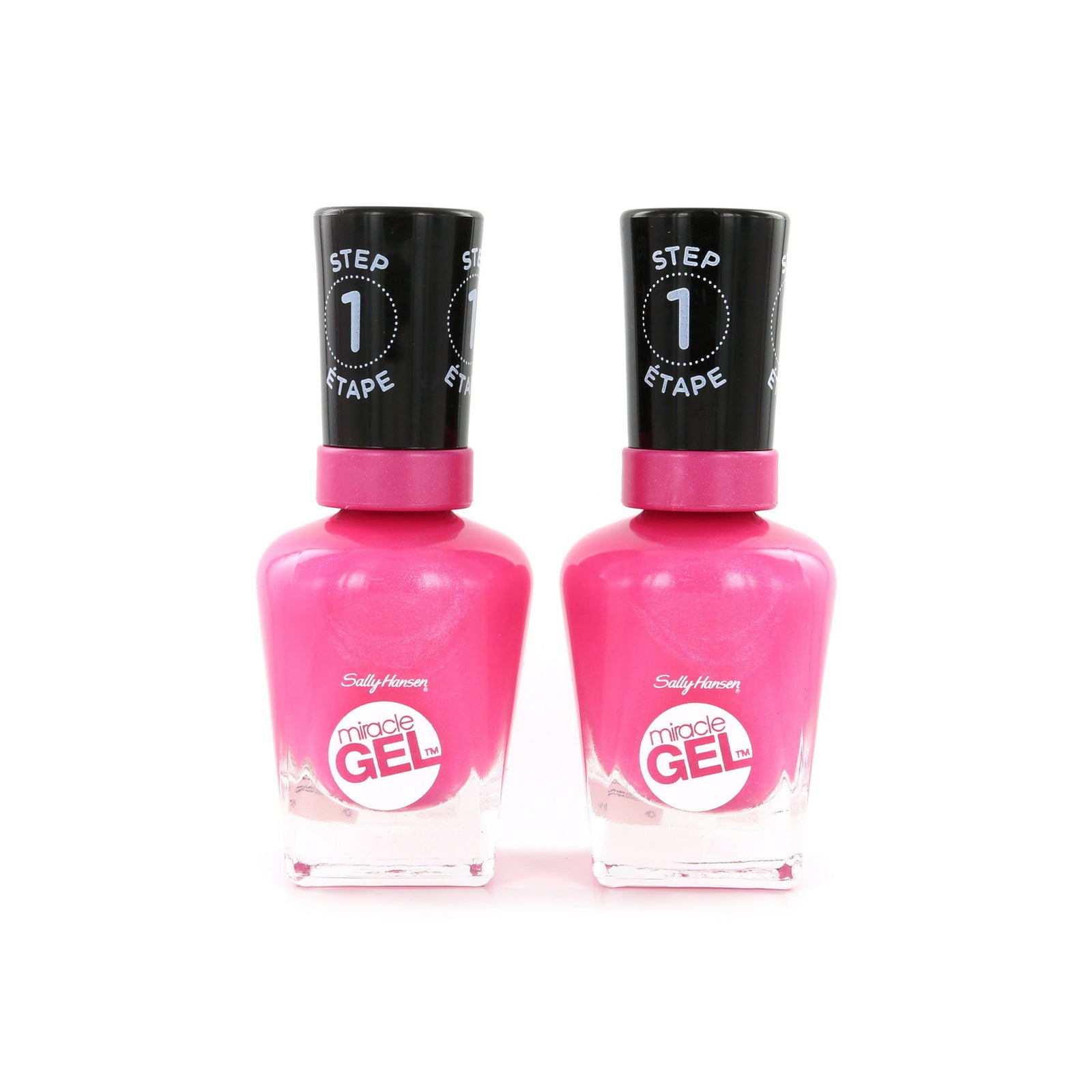 Sally Hansen Miracle Gel Nagellak - 309 Pink Up (2 Stuks)