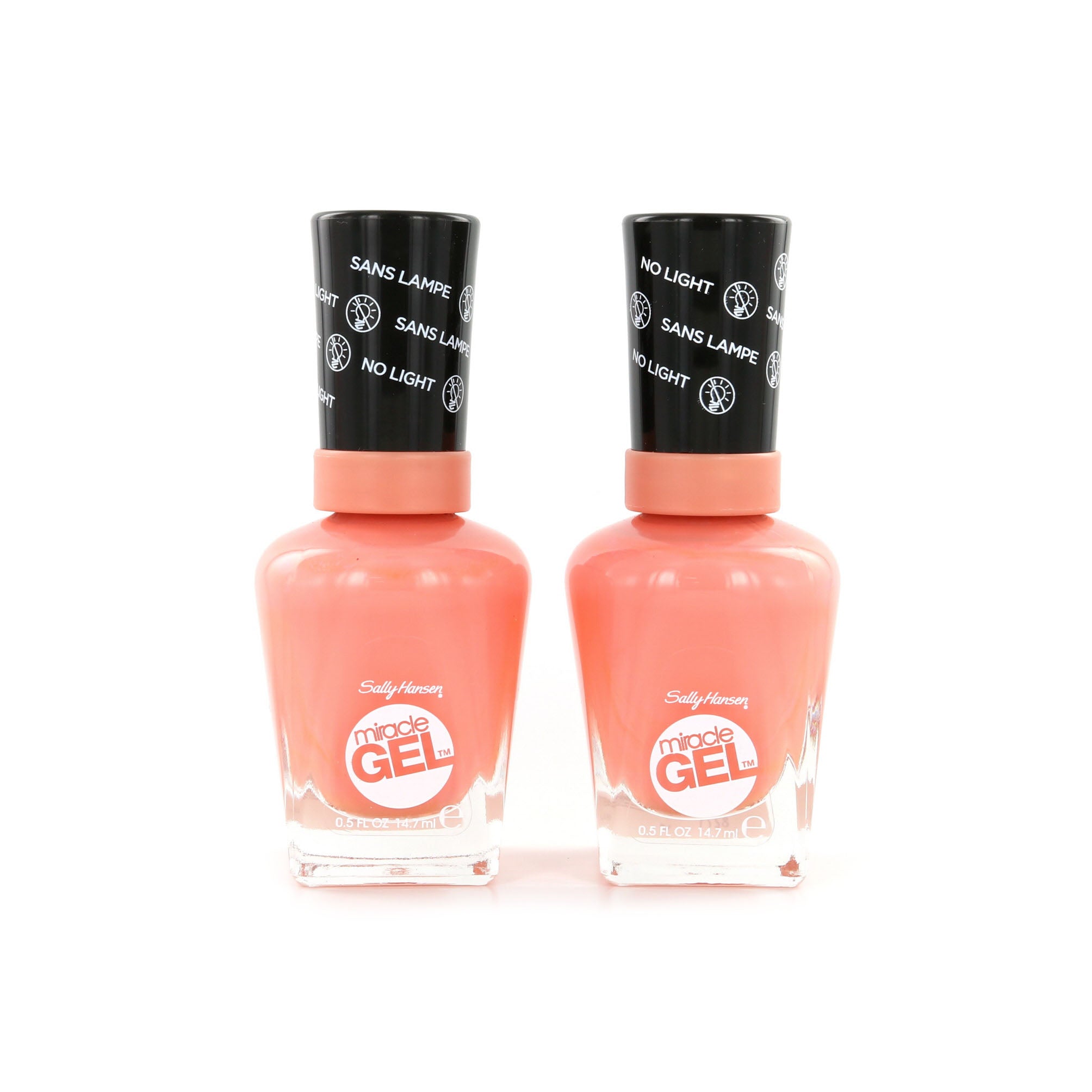 Sally Hansen Miracle Gel Nagellak - 394 Bourbon Belle (2 Stuks)