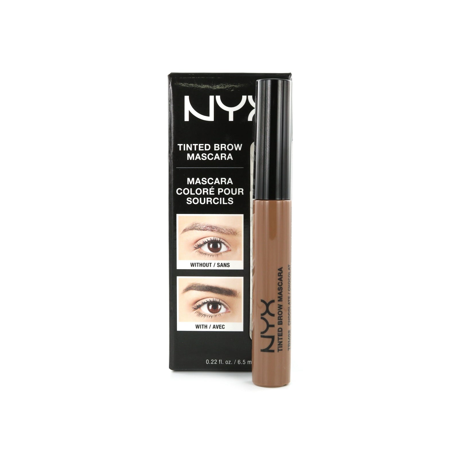 NYX Tinted Brow Wenkbrauw Mascara - 02 Chocolate