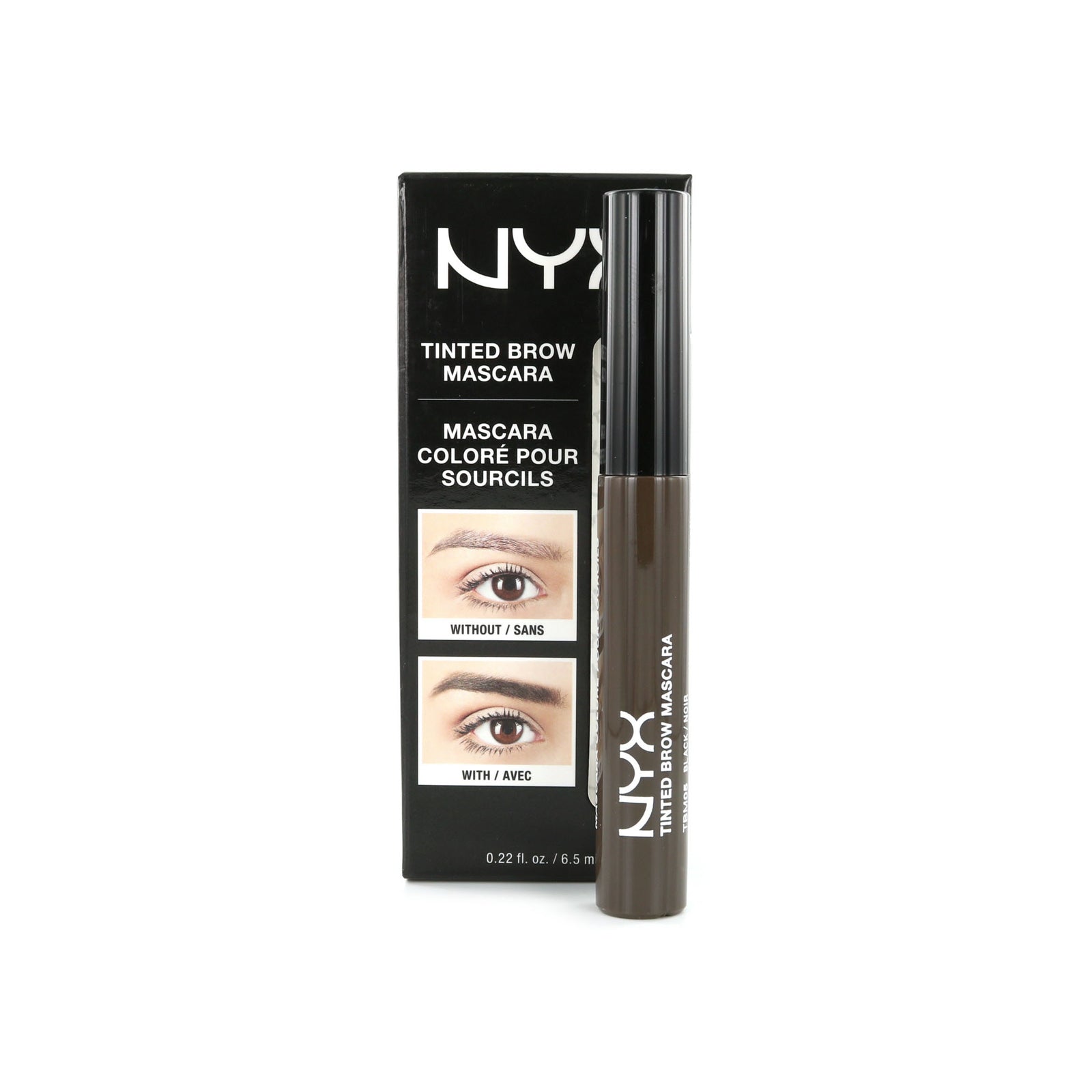 NYX Tinted Brow Wenkbrauw Mascara - 05 Black