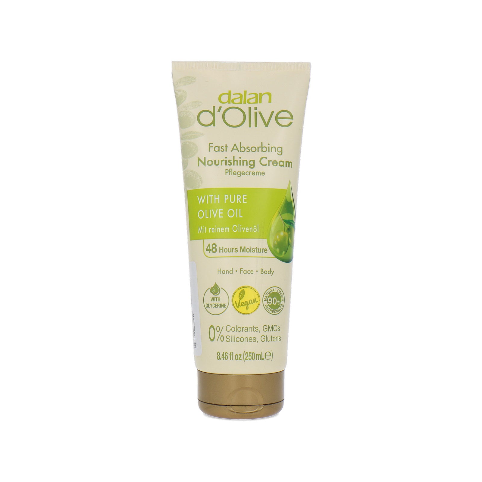 Dalan d'Olive Fast Absorbing Nourishing Cream - 250 ml