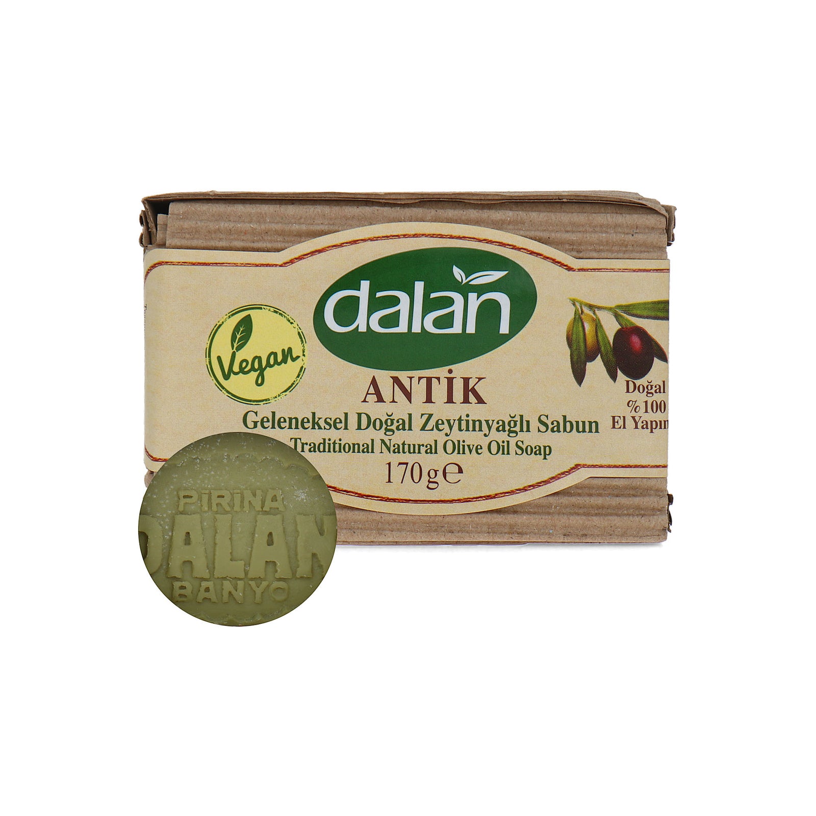 Dalan d'Olive Antik Traditional Natural Olive Oil Soap - 170 gr