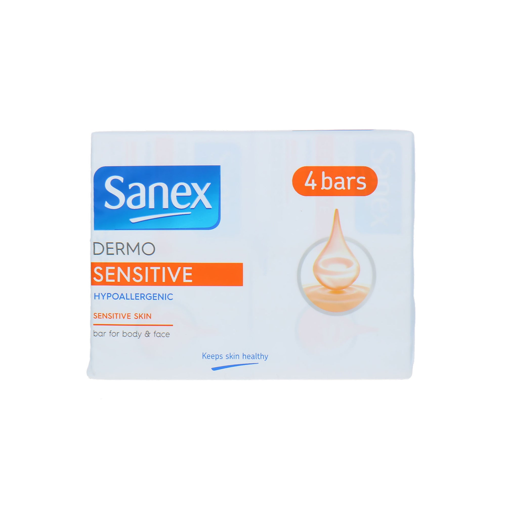 Sanex Dermo Sensitive Hypoallergene Seife - 4 x 90 g