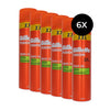 Gillette Fusion Sensitive Shave Gel - 6 x 240 ml