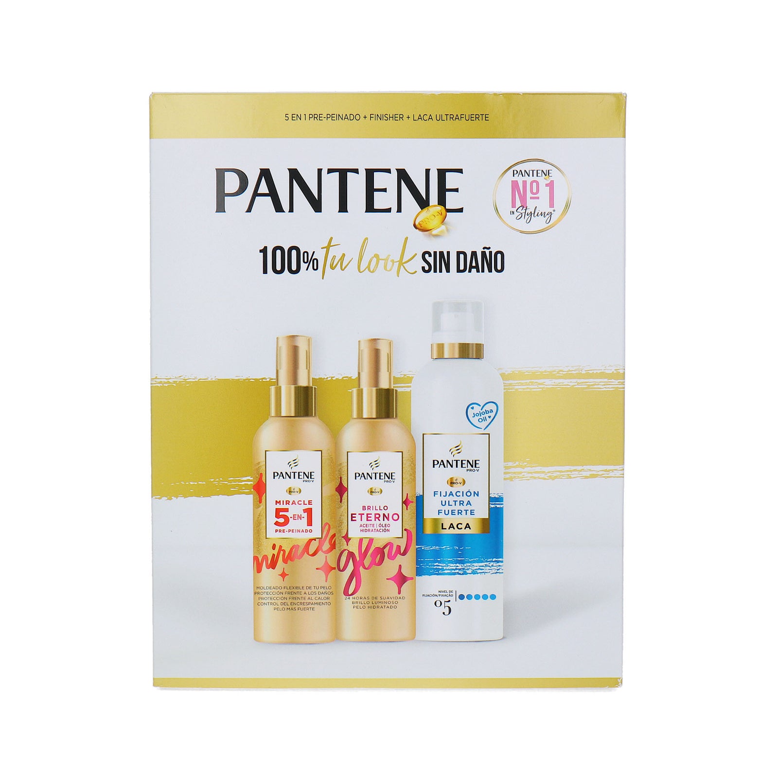 Pantene Pro-V Damage-Free Look Cadeauset - 650 ml