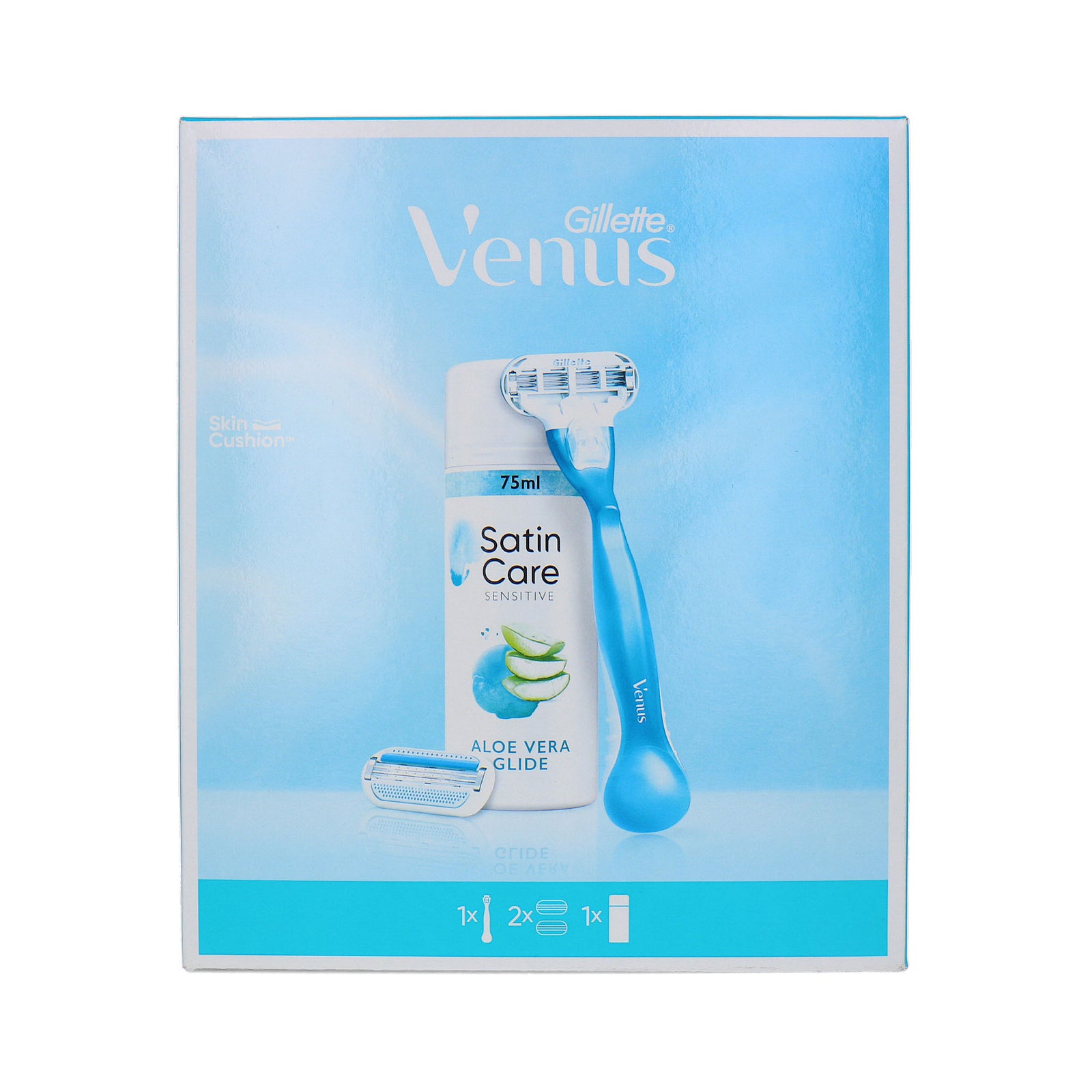 Gillette Venus Skin Cushion Cadeauset - 75 ml