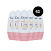 Dove Invisible Care Deodorant Roller Water Lily & Rose Scent - 6 x 50 ml