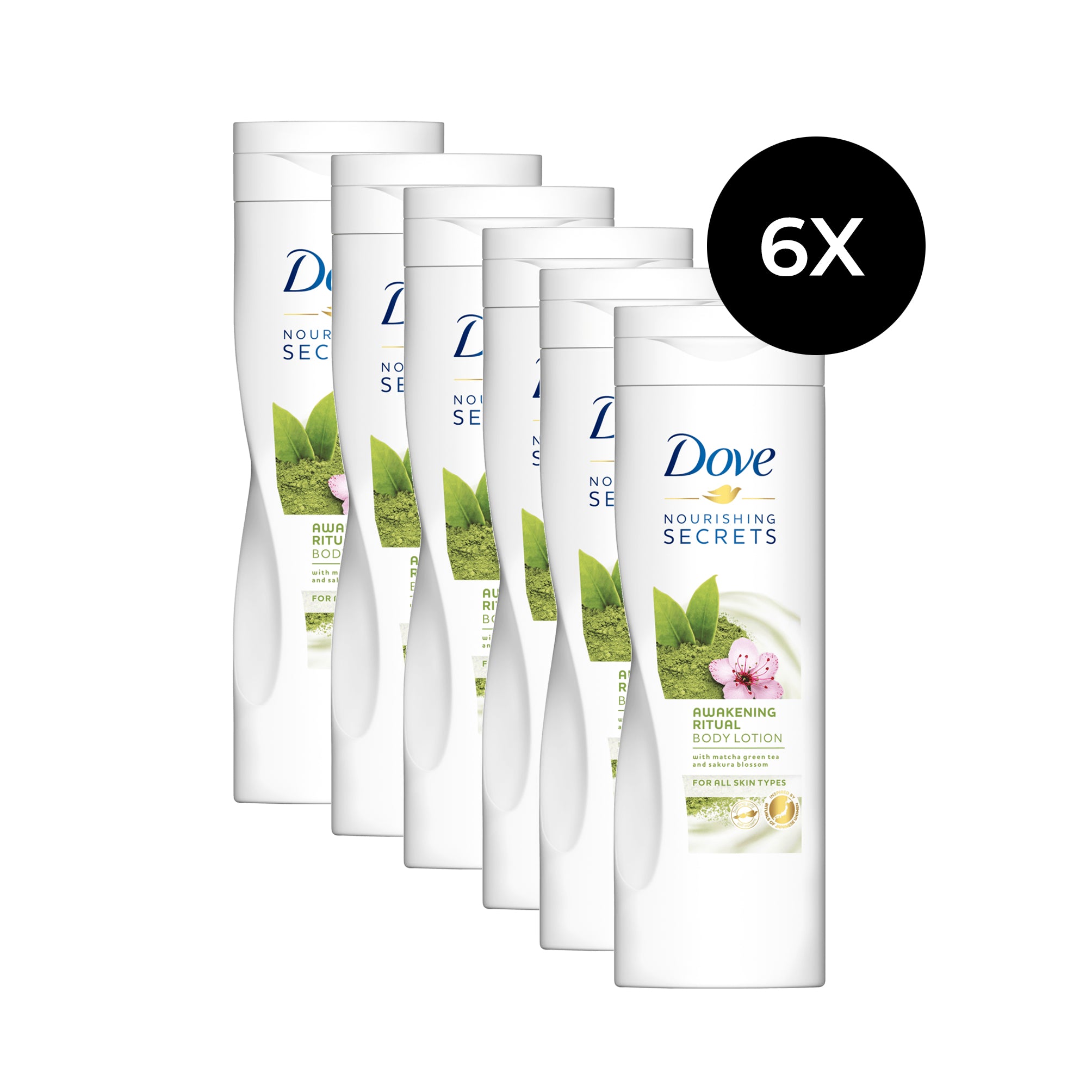 Dove Nourishing Secrets Awakening Ritual Bodylotion - 400 ml (6 stuks)