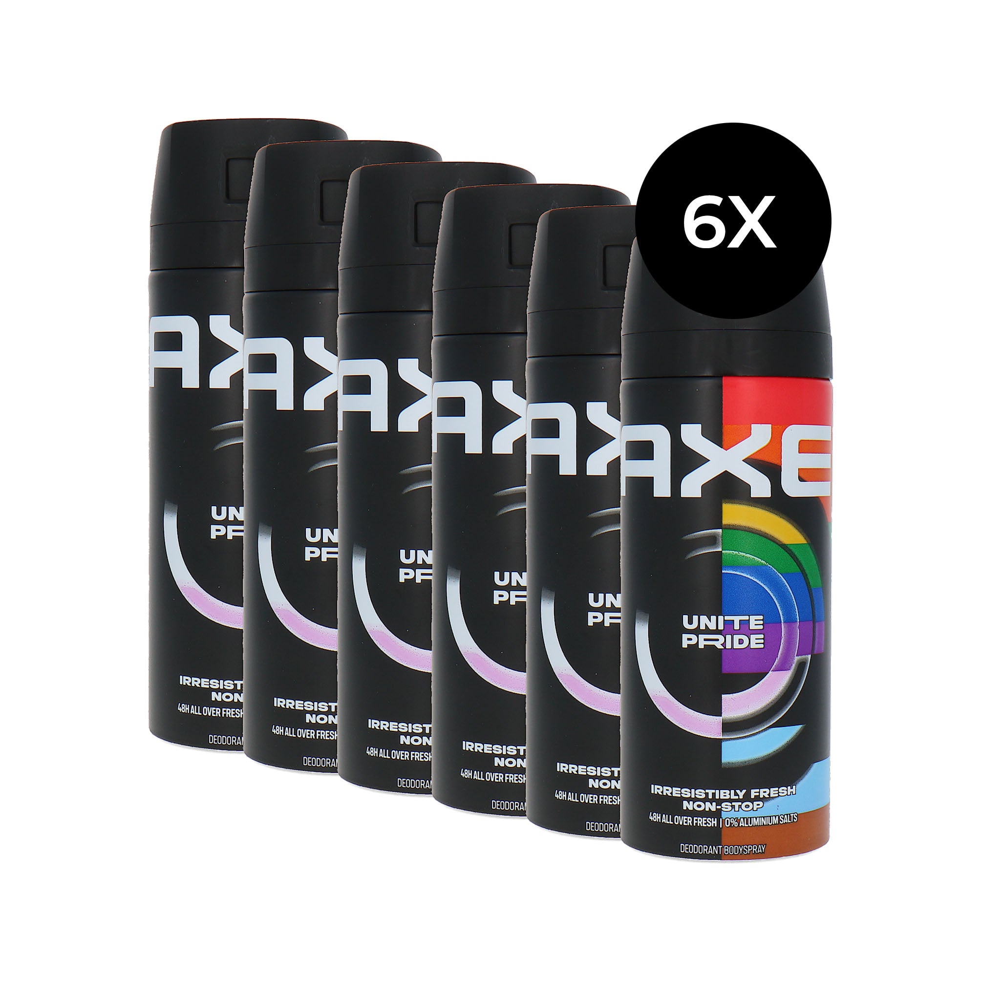 Axe Unite Pride Deodorant Spray – 6 x 150 ml