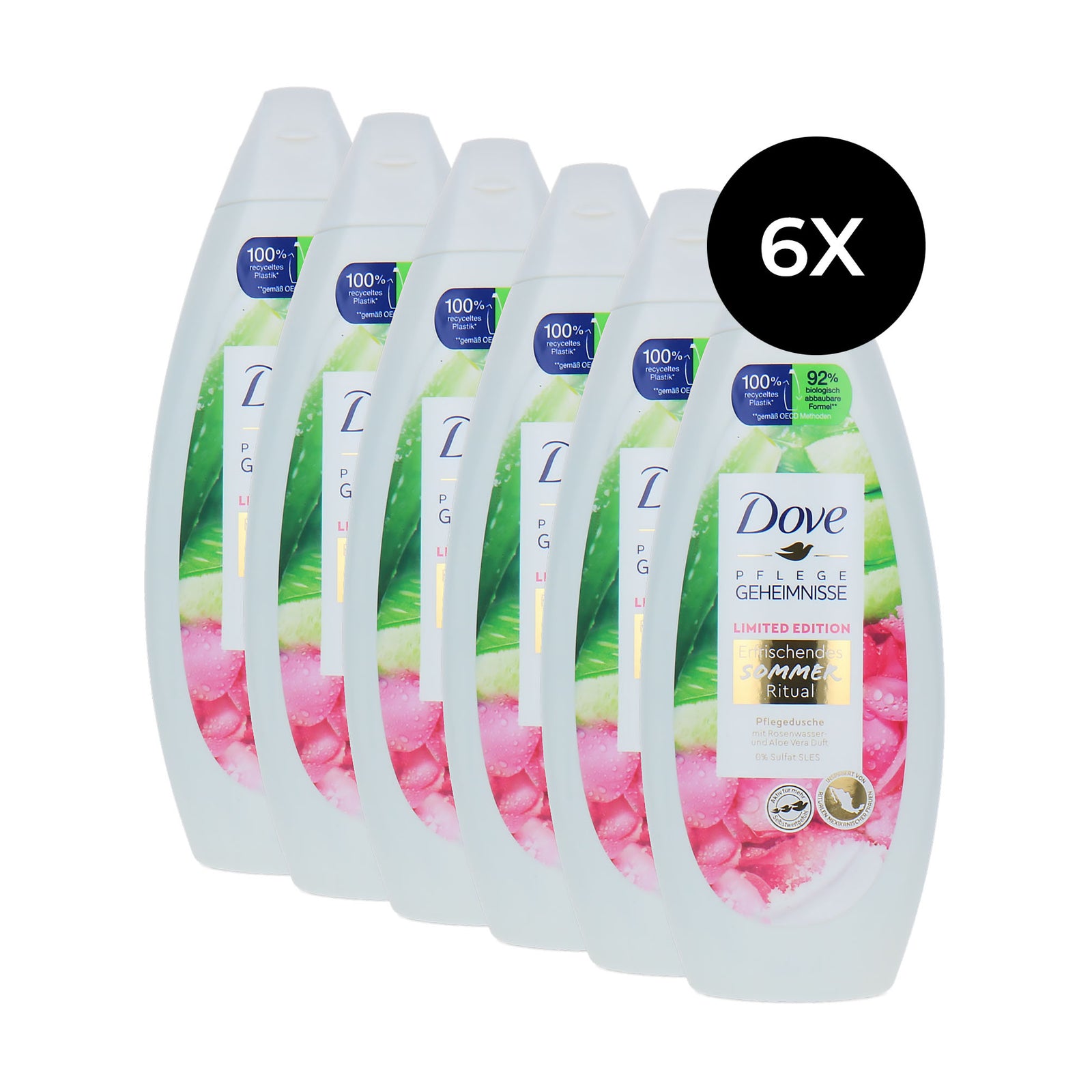 Dove Summer Ritual Douchegel - 6 x 250 ml