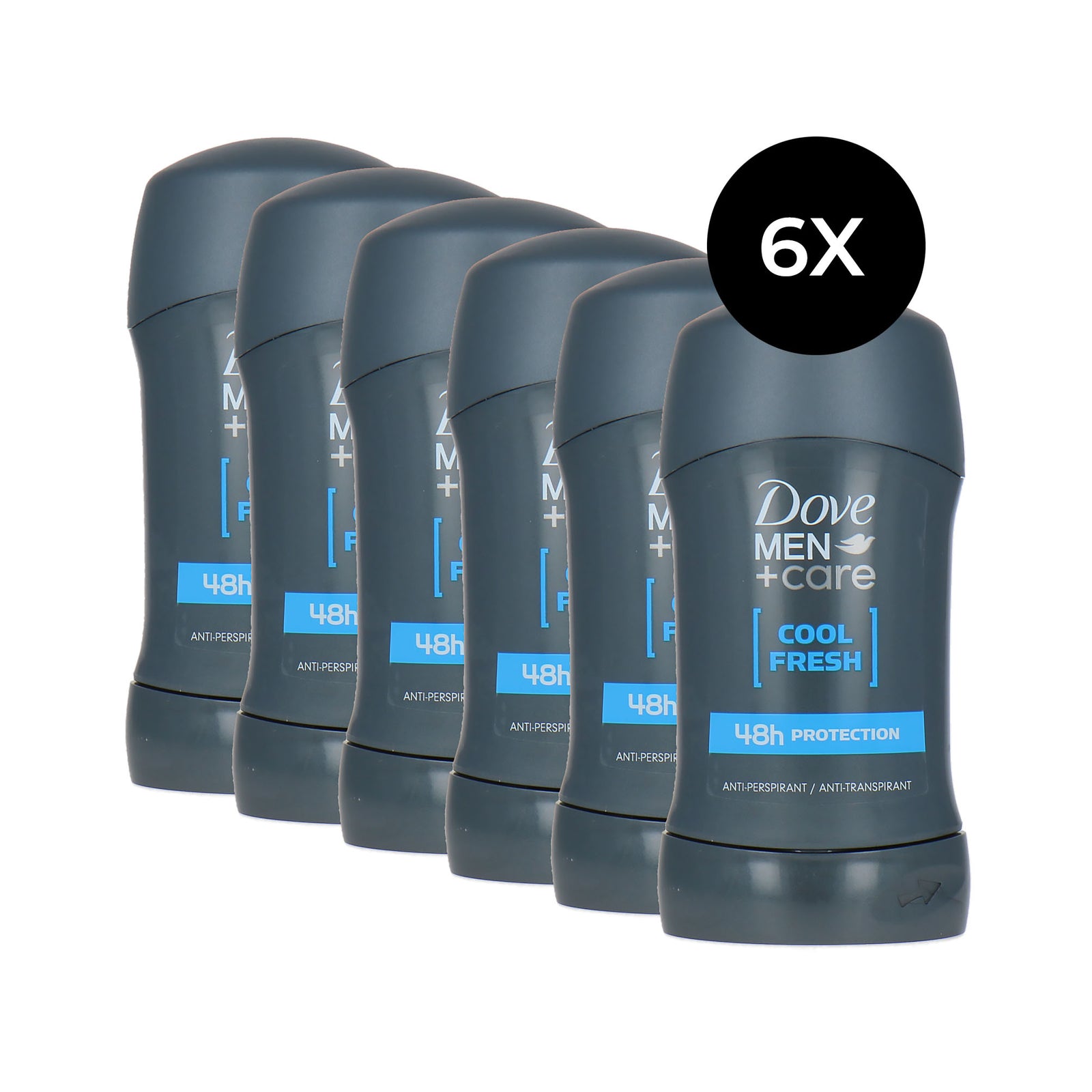 Dove Men + Care Cool Fresh Deo Stick - 6 x 50 ml
