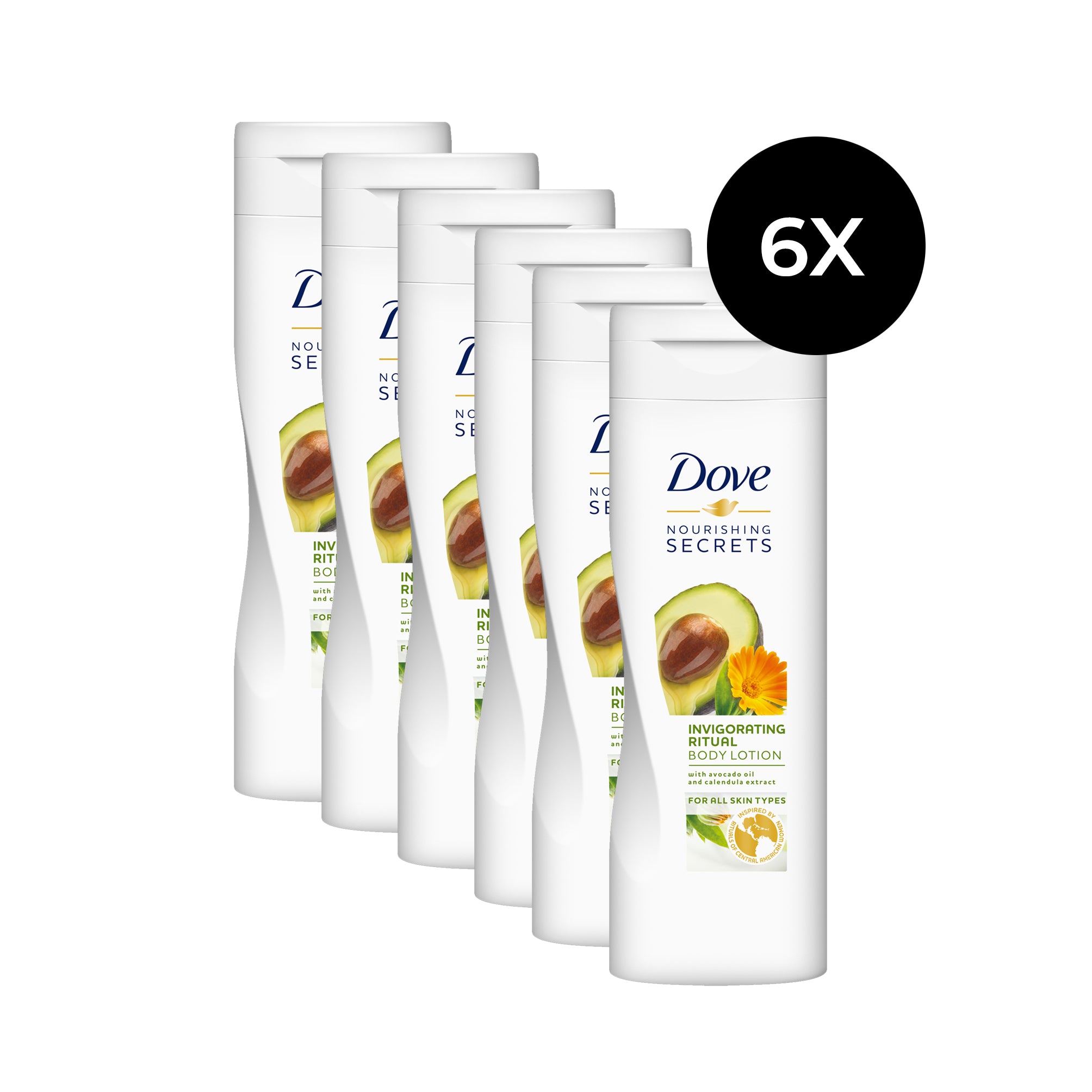 Dove Nourishing Secrets Invigorating Ritual Bodylotion - 400 ml (6 stuks)