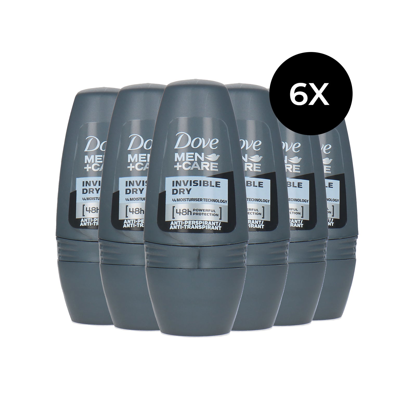 Dove Men + Care Deodorant - Invisible Dry (6 stuks)