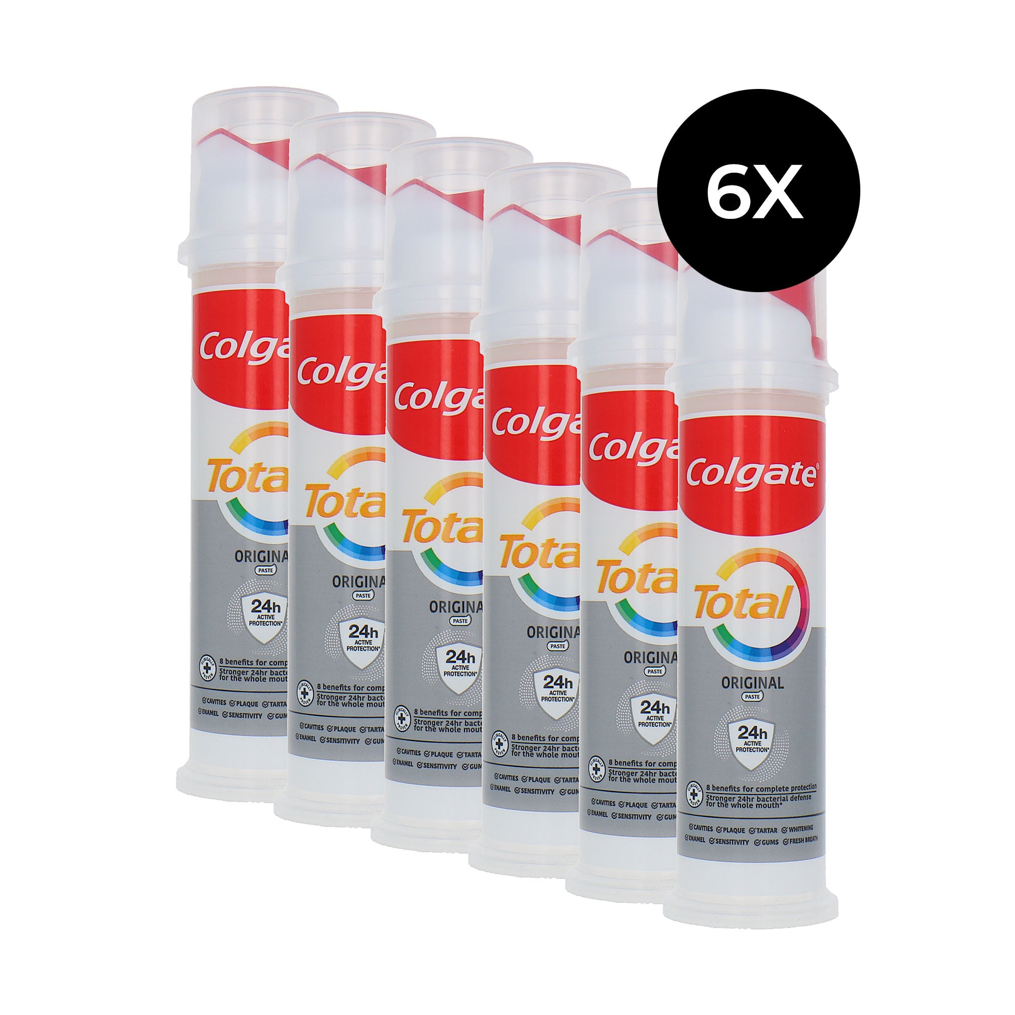 Colgate Total Original Zahnpasta – 6 x 100 ml