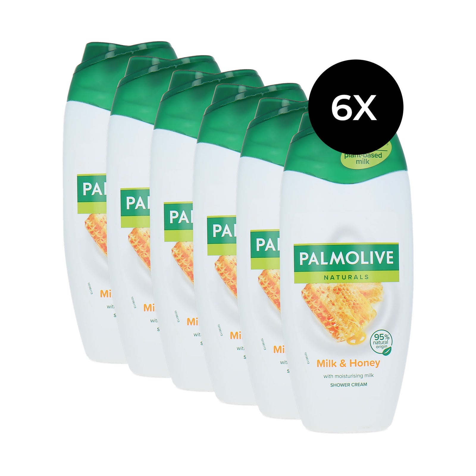 Palmolive Naturals Moisturising Milk Shower Cream Milk & Honey - 6 x 250 ml