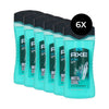 Axe 3in1 Shower Gel Ice Chill - 6 x 250 ml