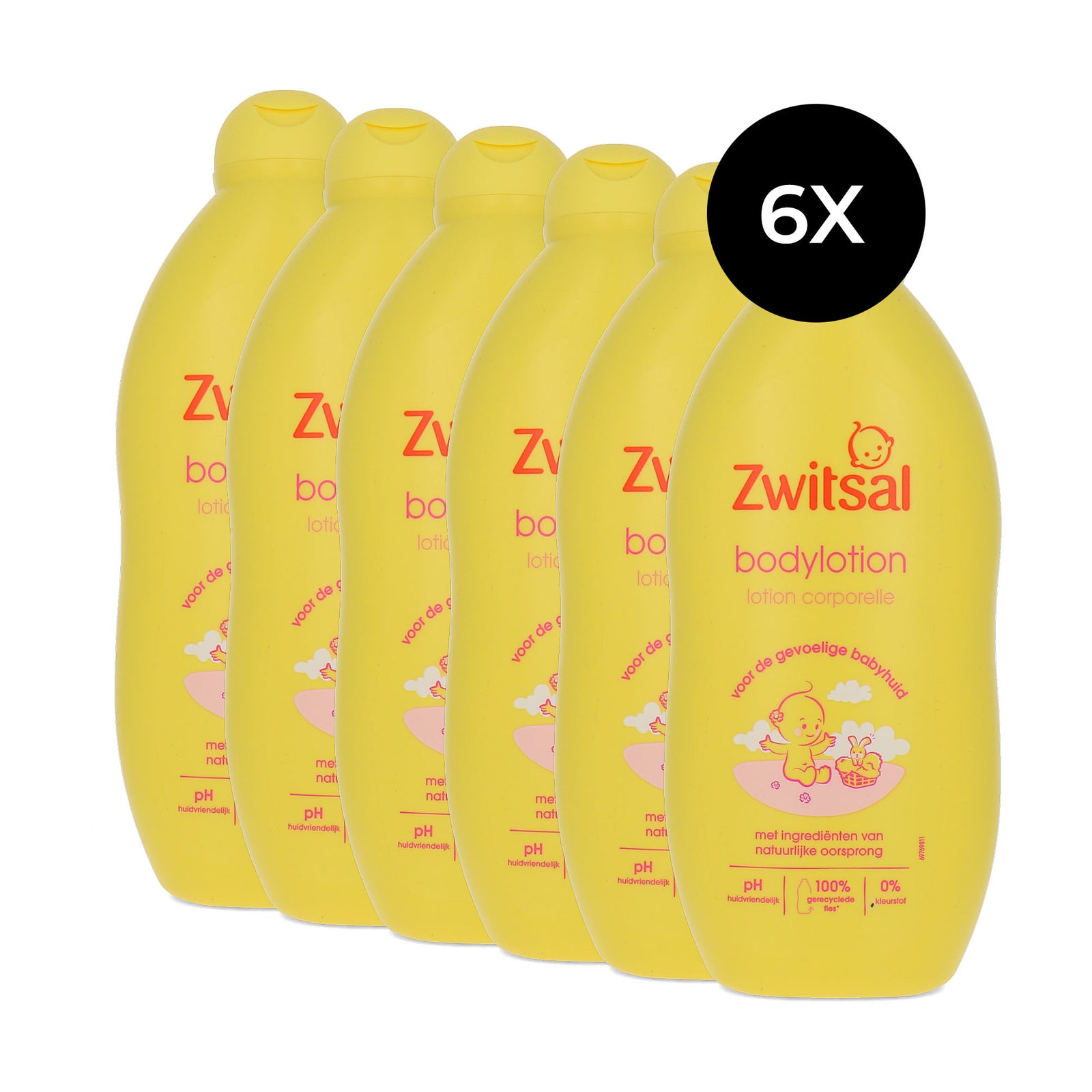 Zwitsal Bodylotion - 6 x 400 ml