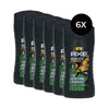 Axe 3in1 Shower Gel Wild Mojito & Cedarwood - 6 x 250 ml