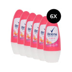 Rexona Tropical Deo Roller - 6 x 50 ml