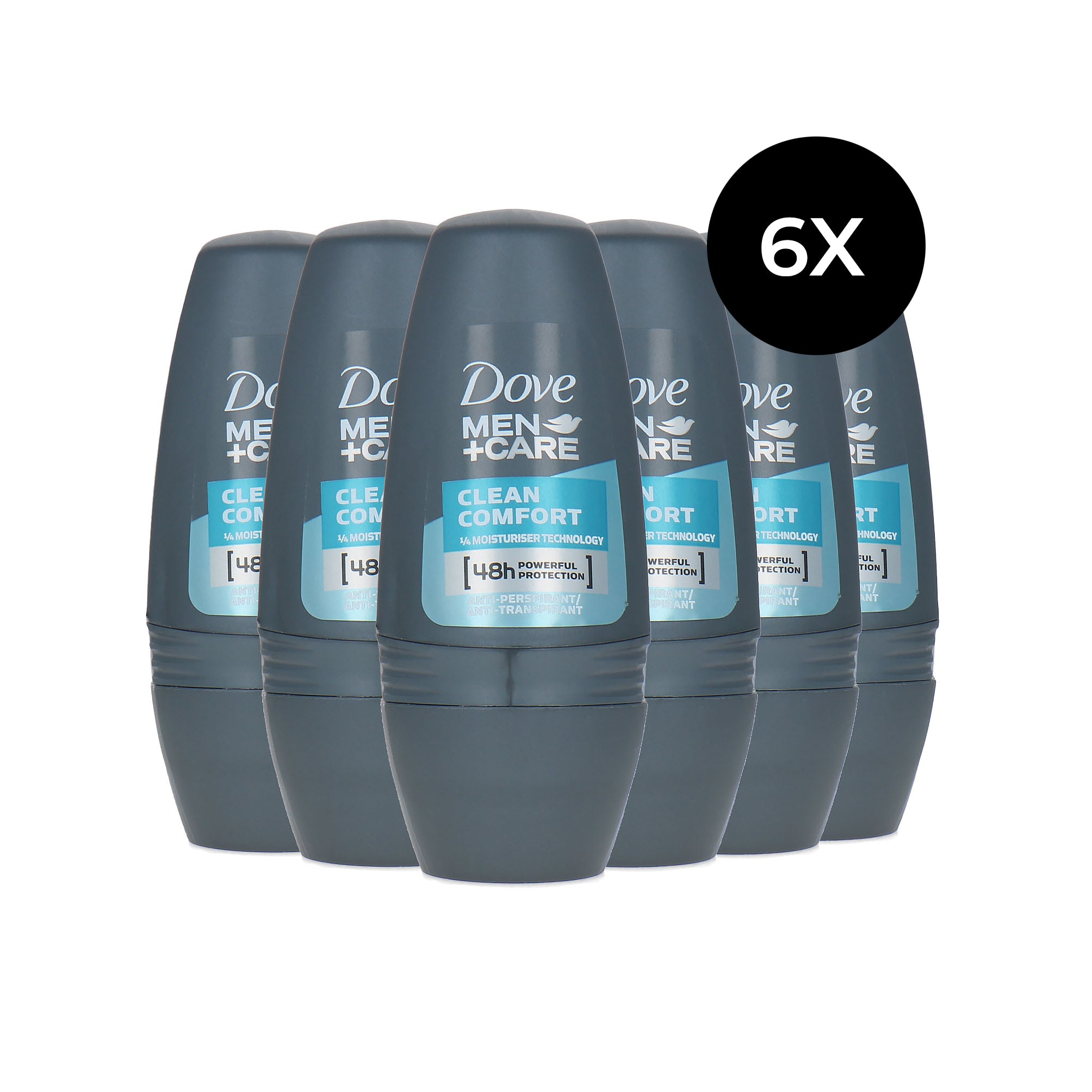 Dove Men + Care Deodorant - Clean Comfort (6 stuks)
