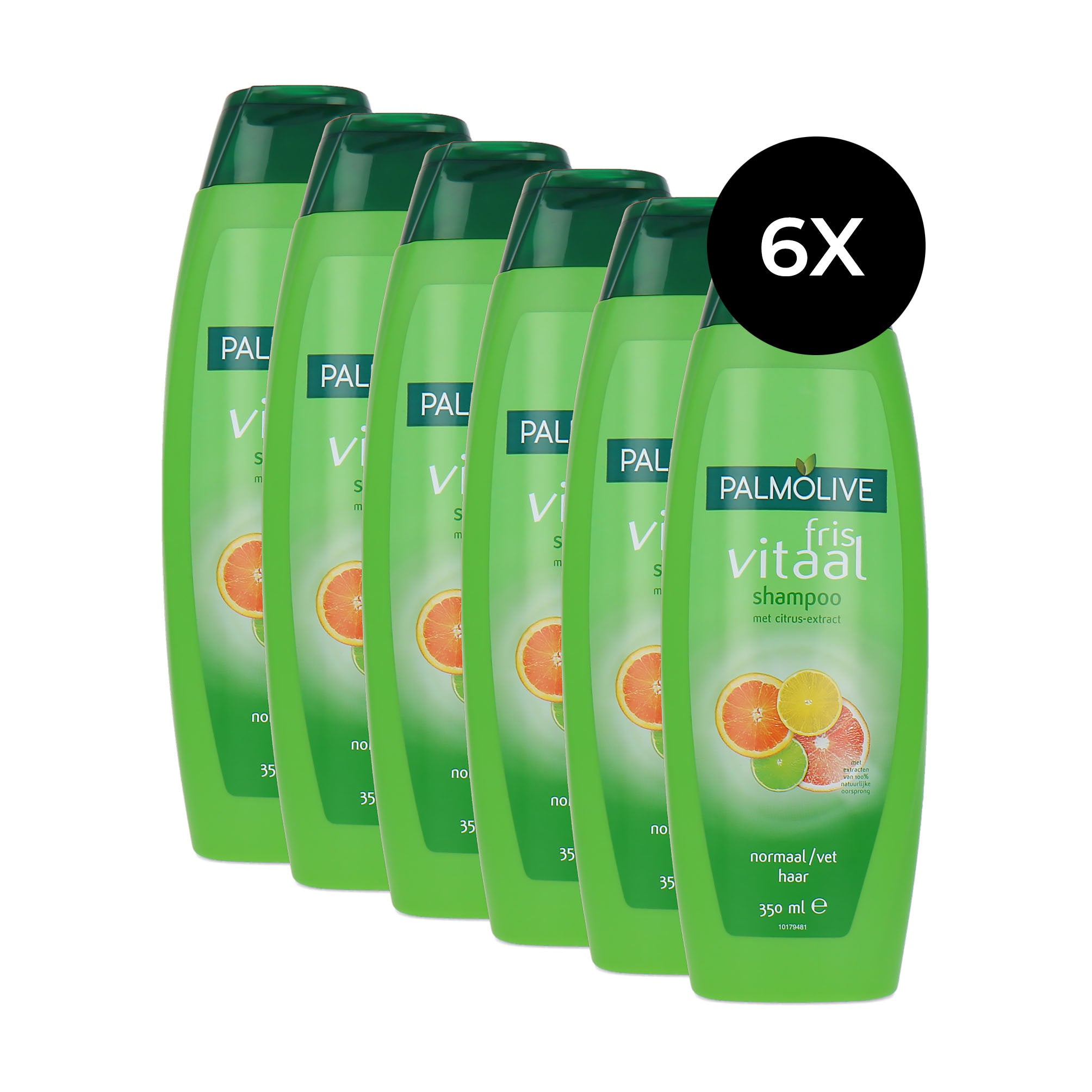 Palmolive Fresh Vital Shampoo - 6 x 350 ml