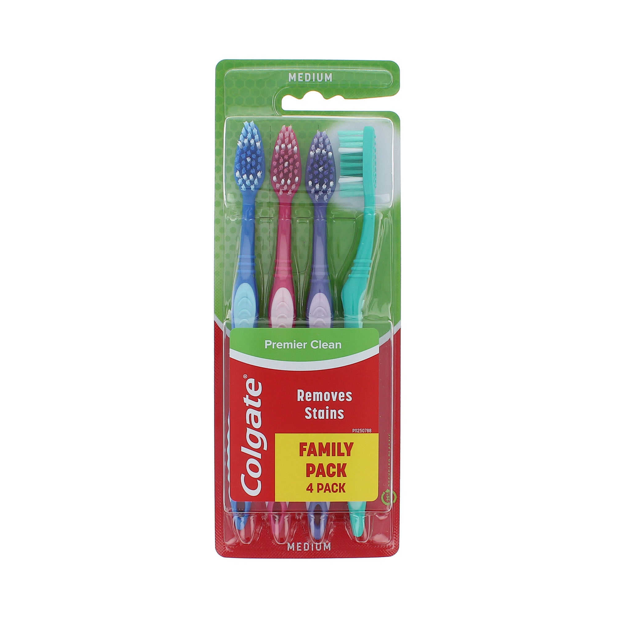 Colgate Premier Clean Toothbrushes - Medium (set van 4)