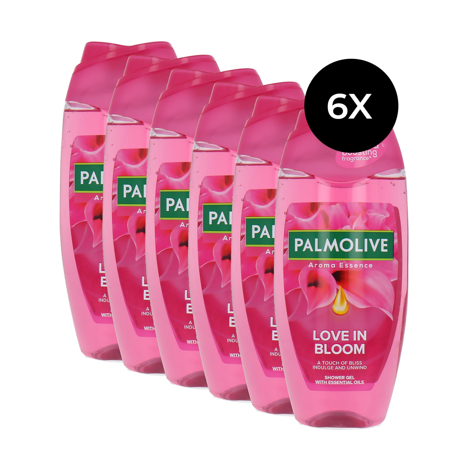 Palmolive Aroma Essence Love In Bloom Shower Gel - 6 x 250 ml