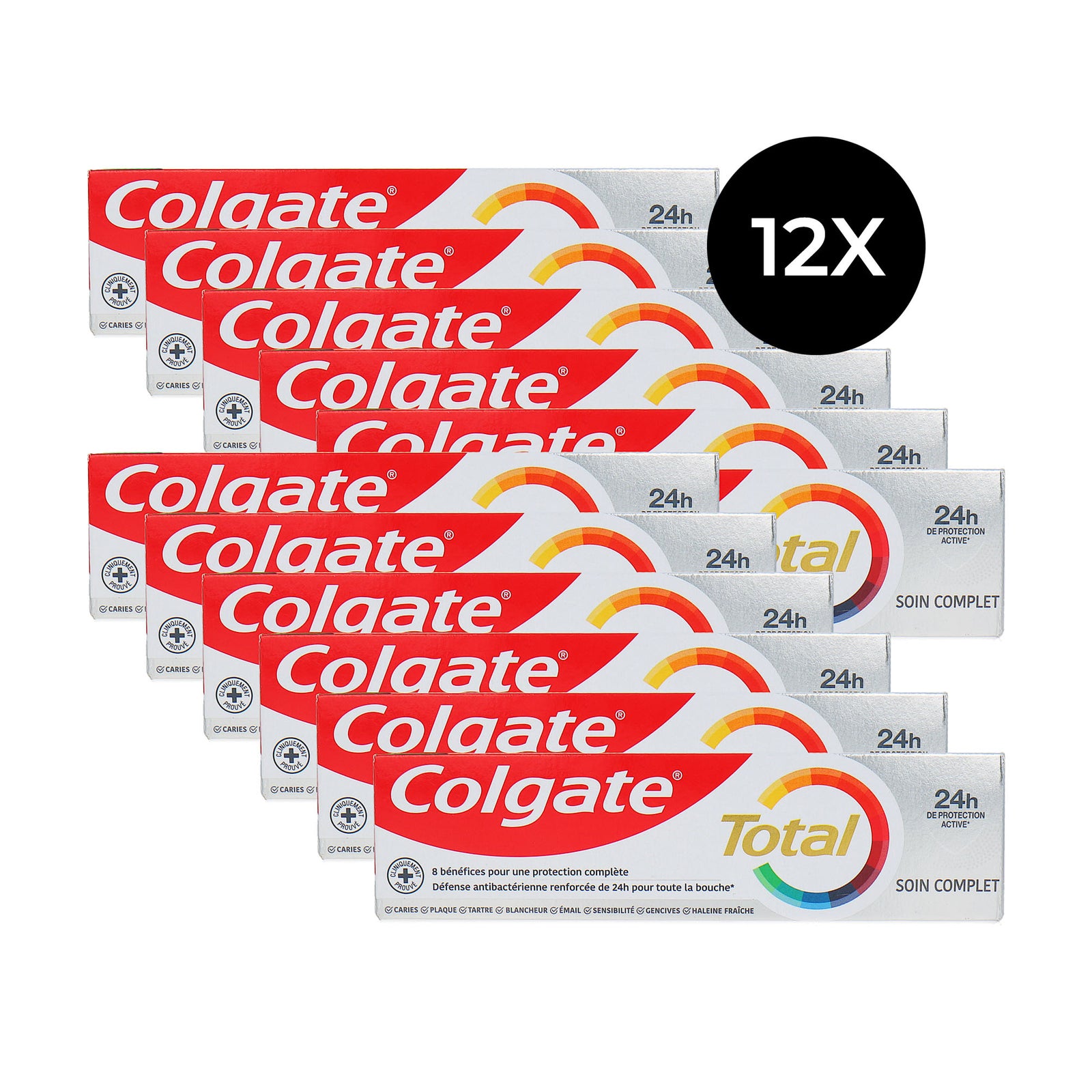 Colgate Total Complete Toothpaste - 12 x 75 ml